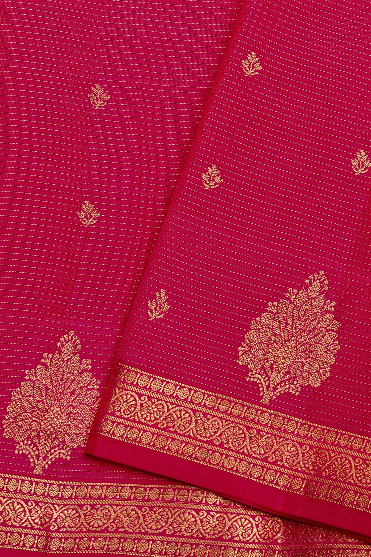 Kancheepuram Silk Pink Saree