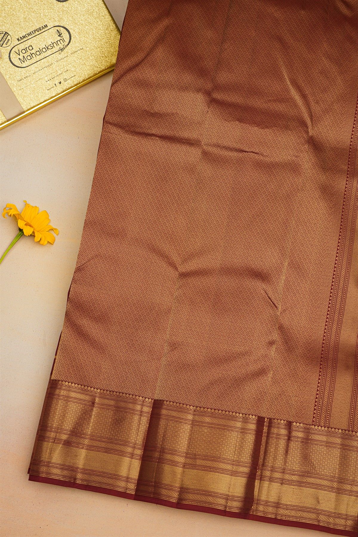 Kancheepuram Silk Maroon Saree