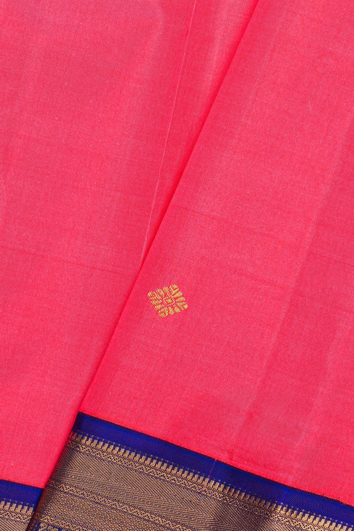 Kancheepuram Silk Pink Saree