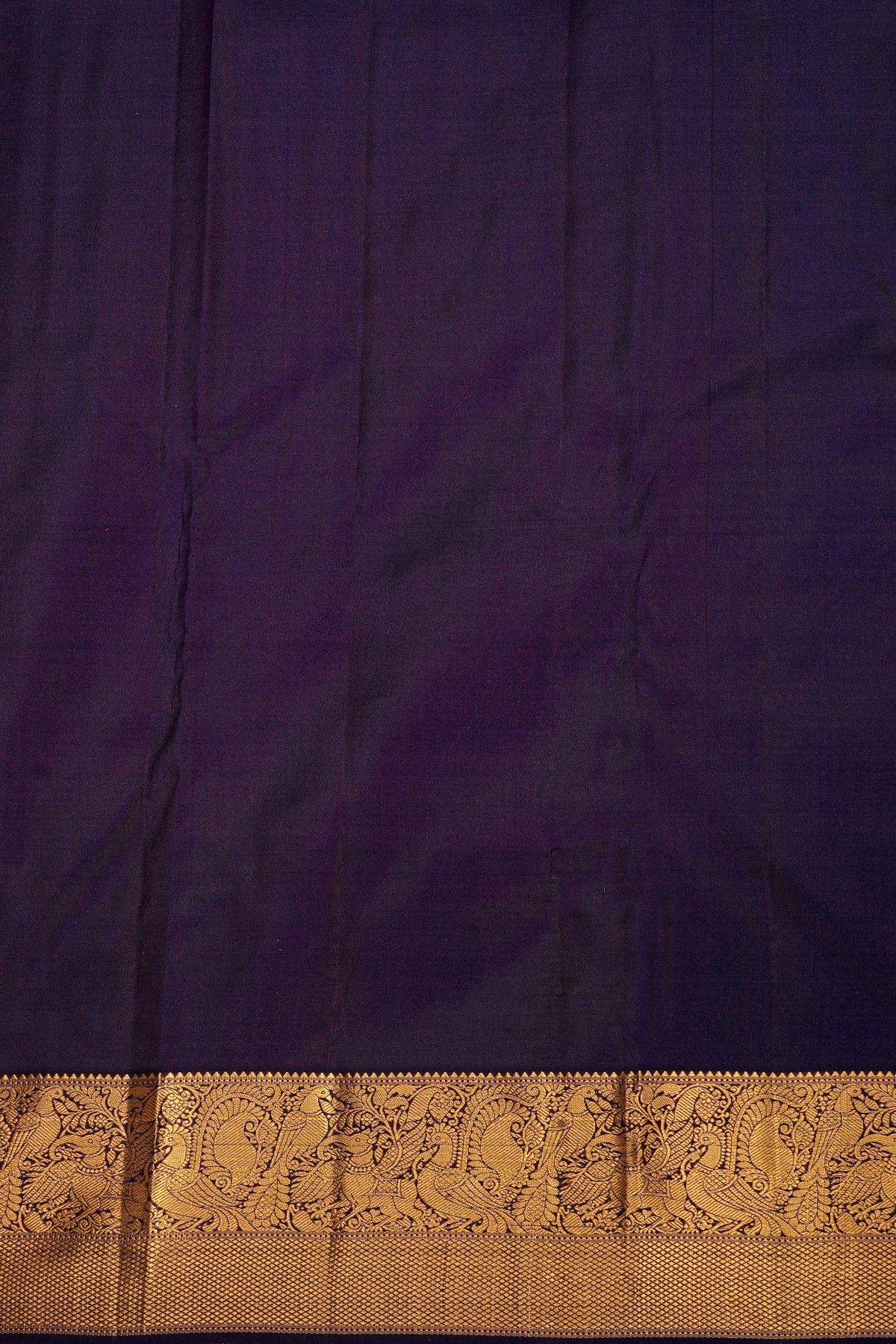 Kancheepuram Silk Navy Blue Saree