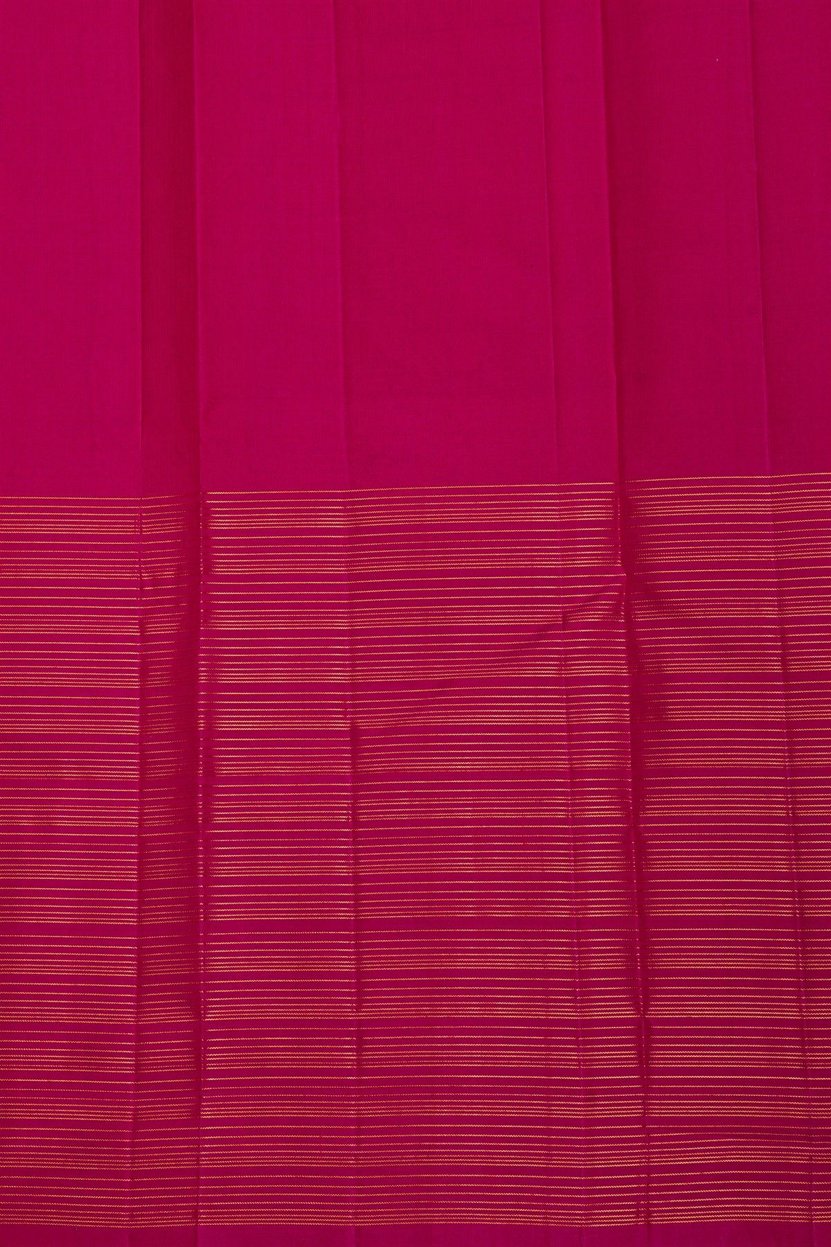 Kancheepuram Silk Rani Pink Saree