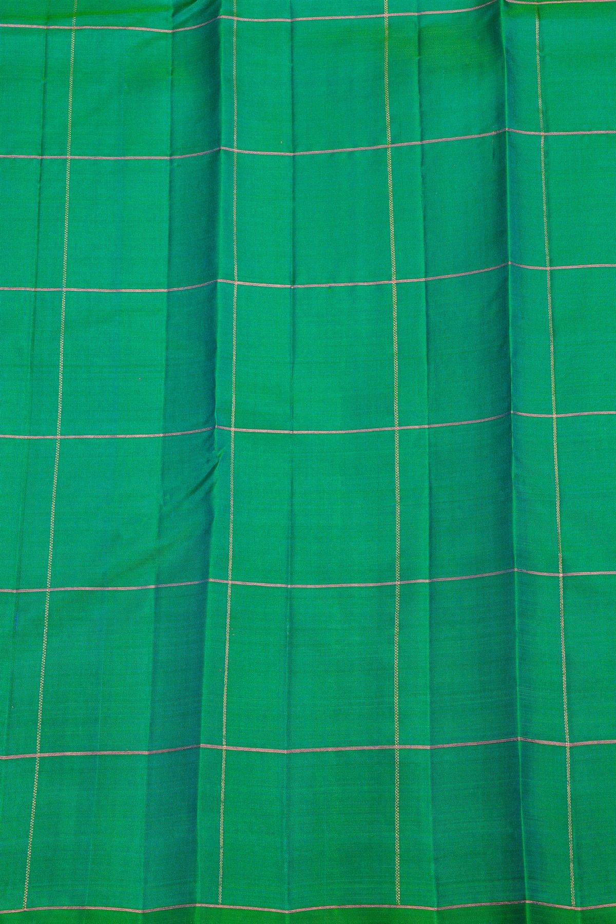 Kancheepuram Silk Rust Orange Saree