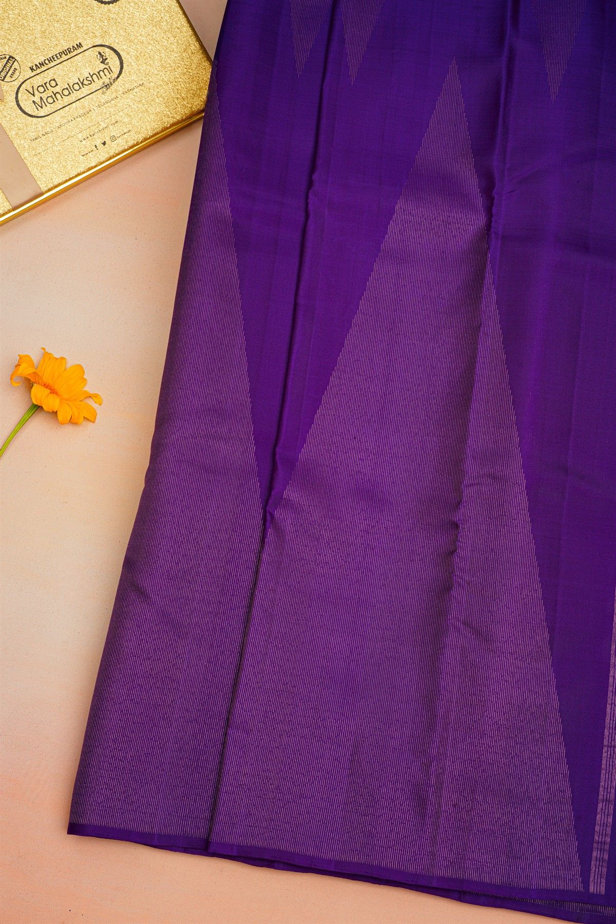 Kancheepuram Silk Royal Blue Saree