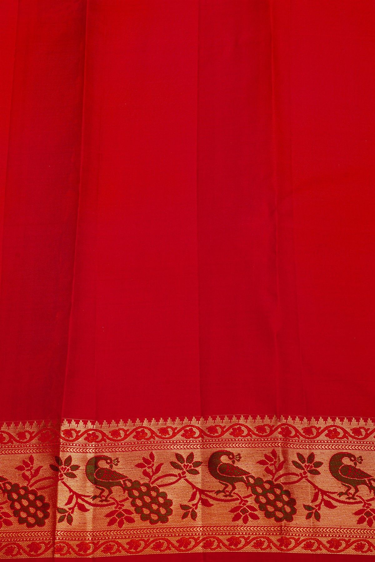 Kancheepuram Silk Mustard Saree