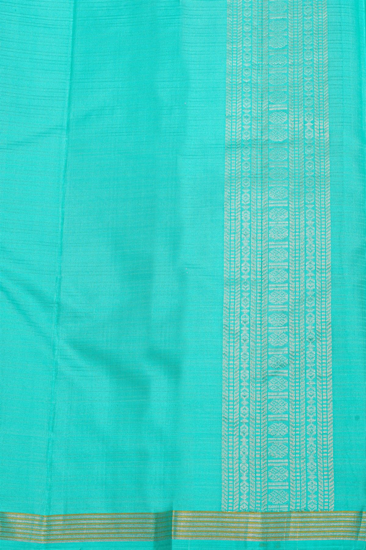 Kancheepuram Silk Yellow Saree