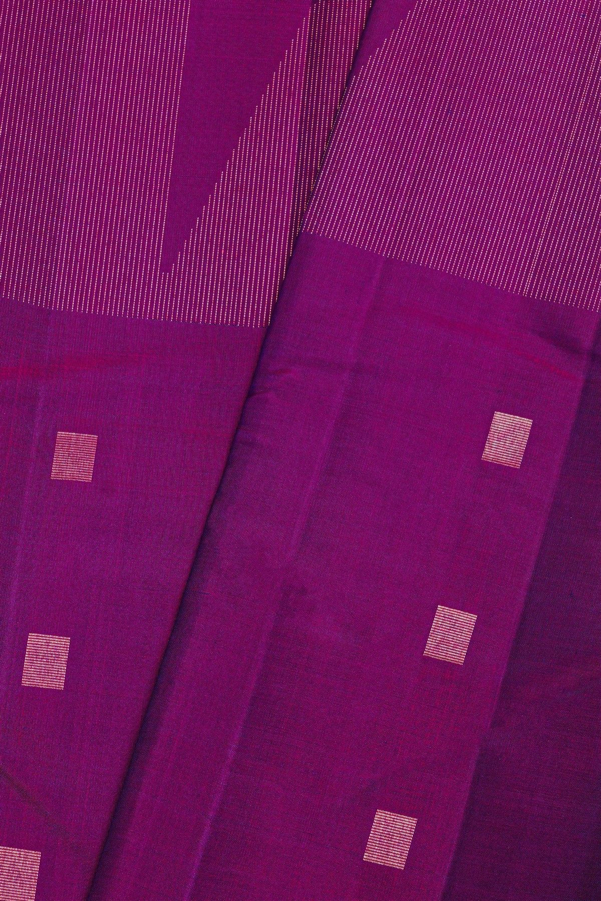 Kancheepuram Silk Purple Saree