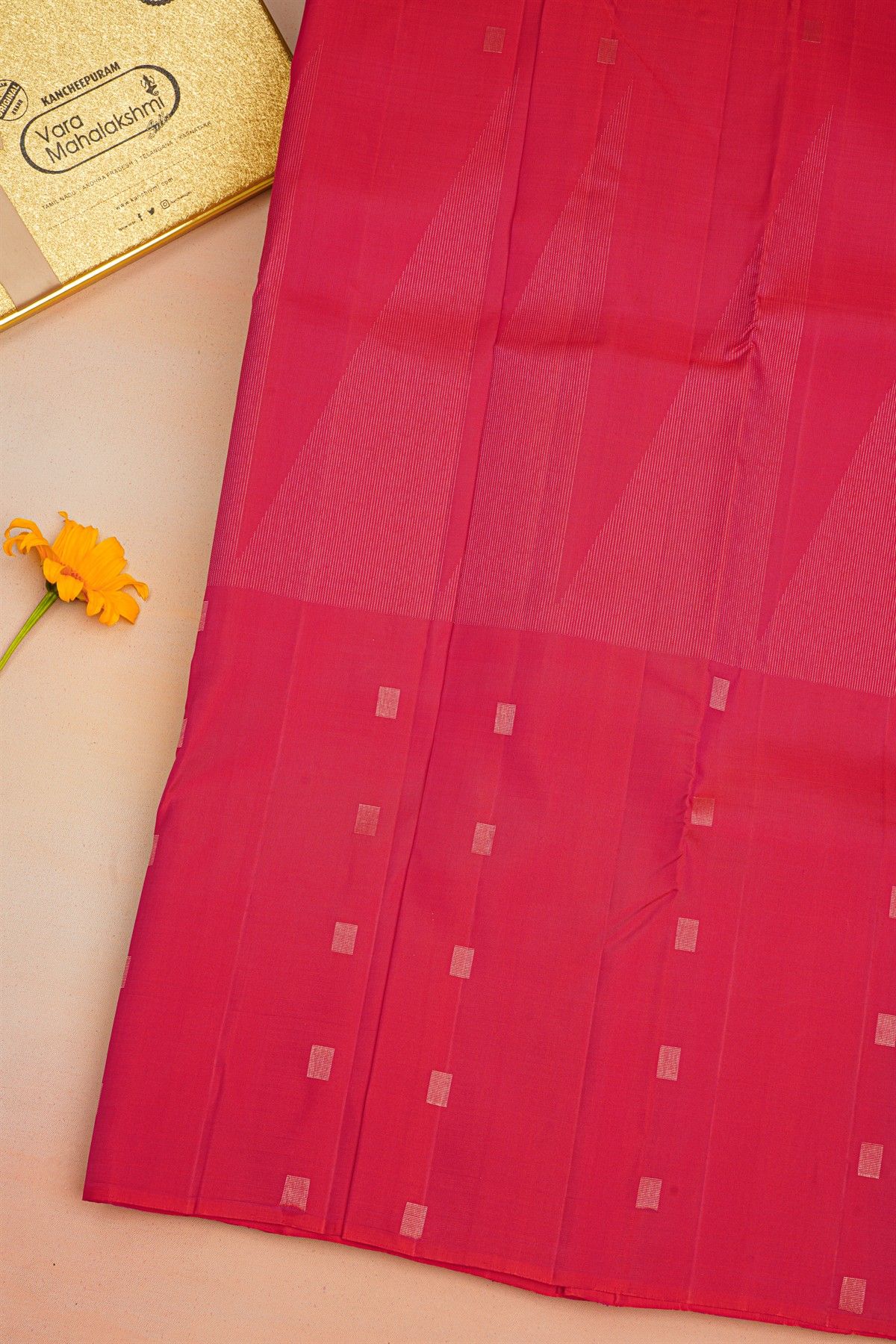 Kancheepuram Silk Pink Saree