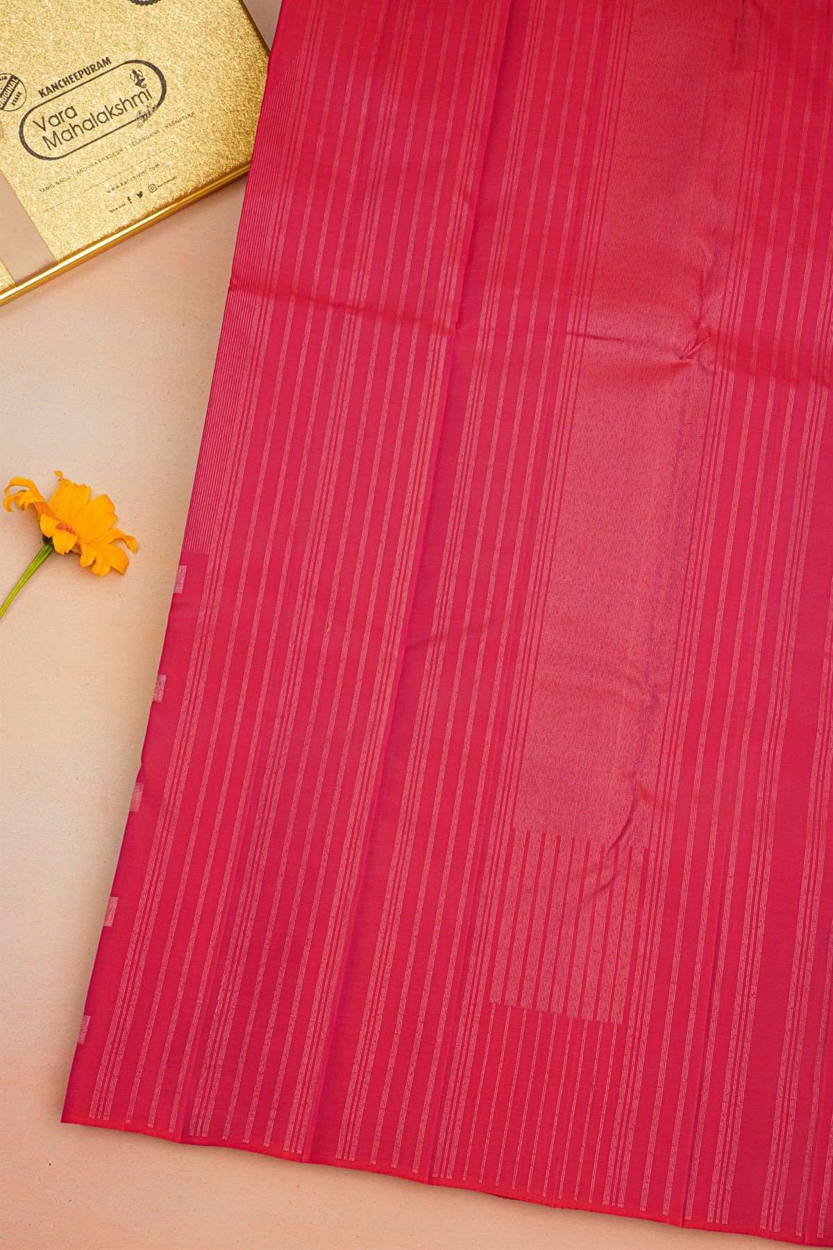 Kancheepuram Silk Pink Saree
