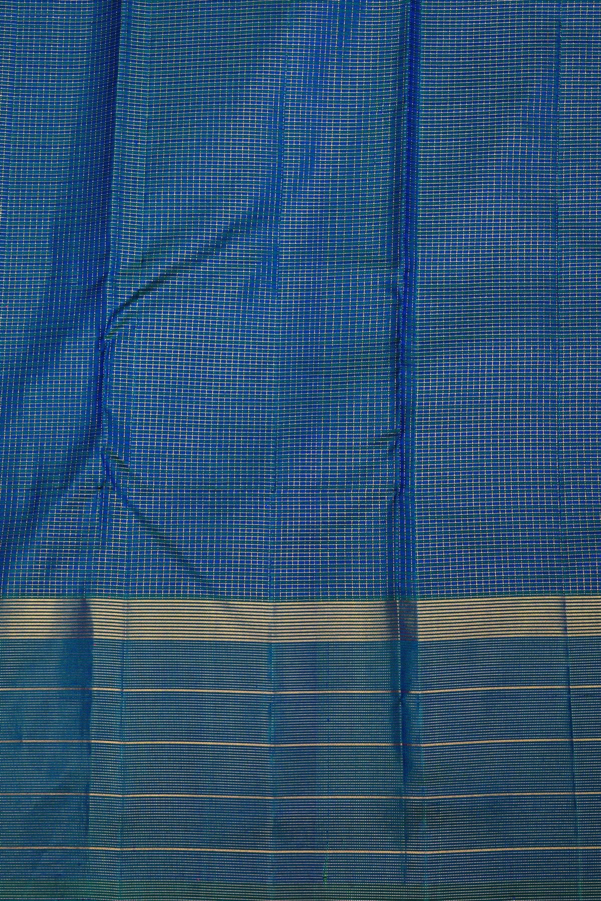 Kancheepuram Silk Royal Blue Saree