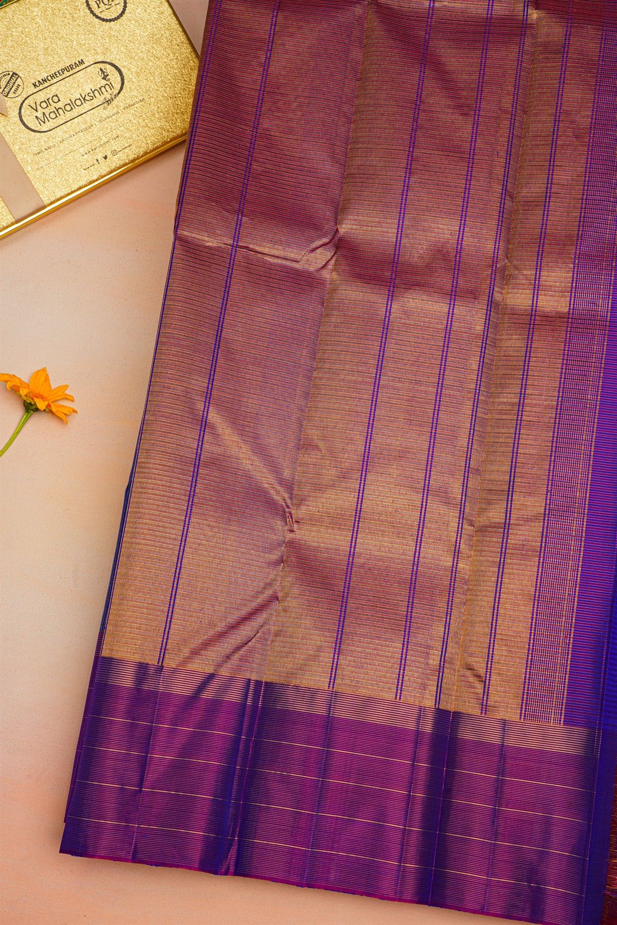 Kancheepuram Silk Royal Blue Saree