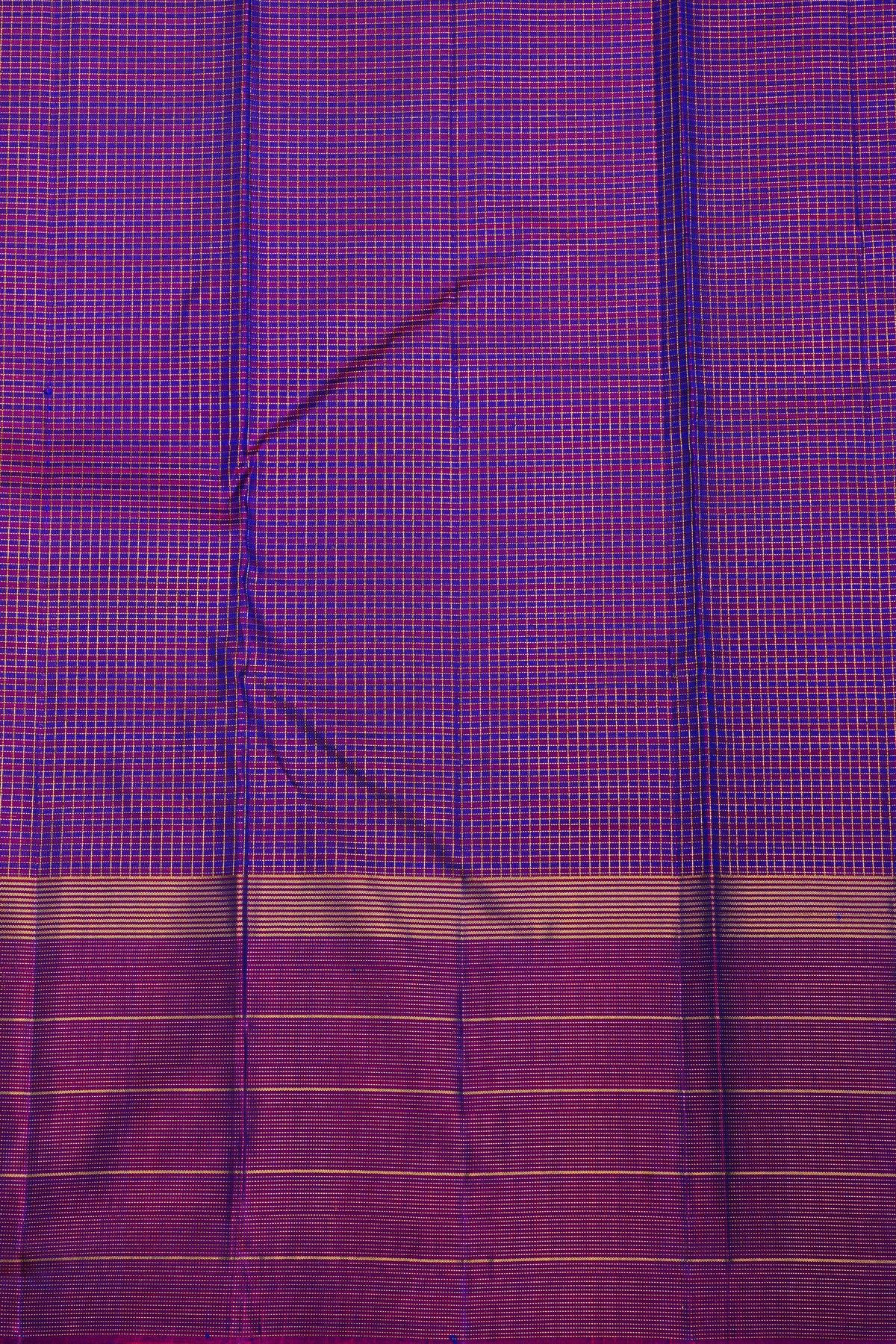 Kancheepuram Silk Royal Blue Saree