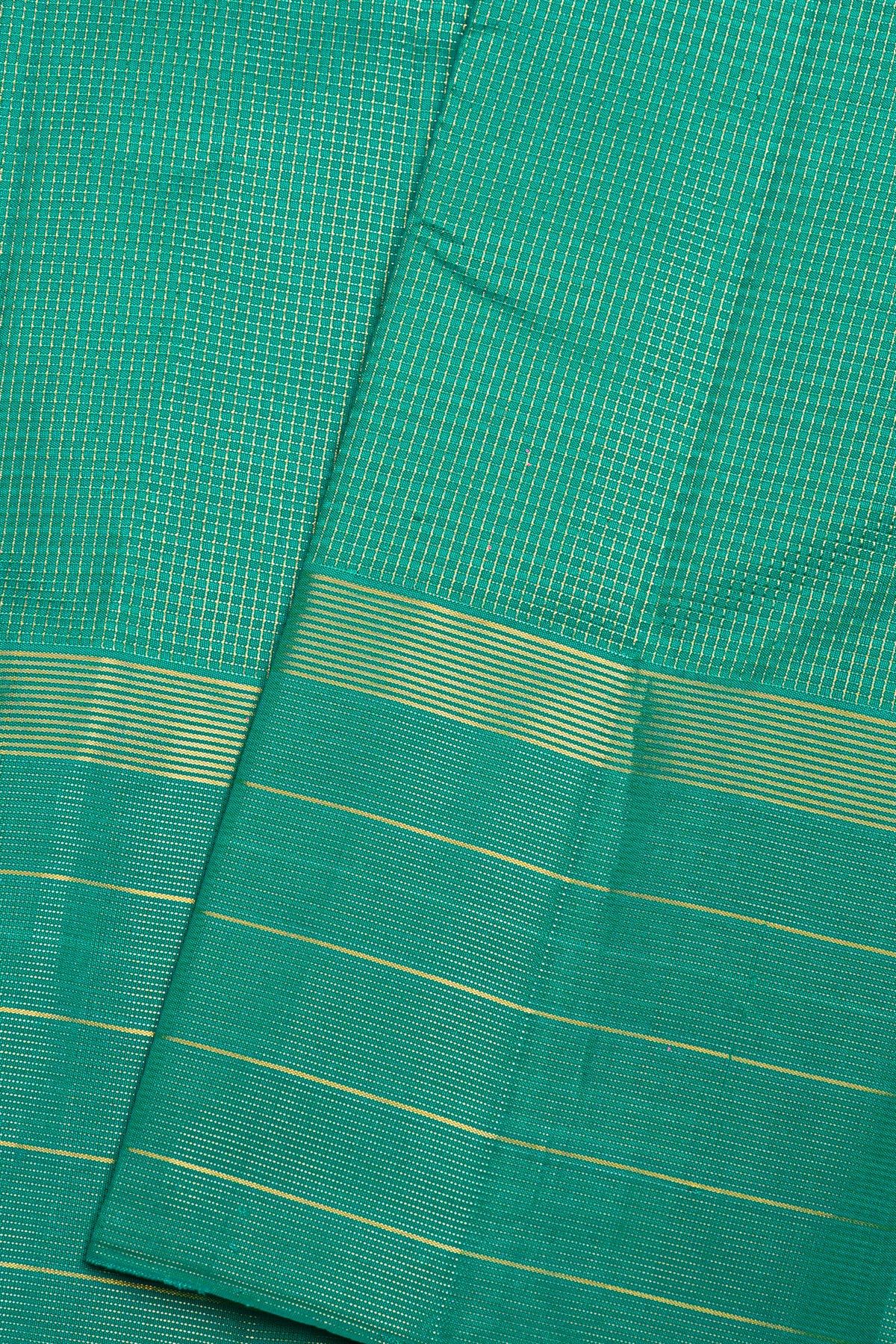 Kancheepuram Silk Sea Green Saree