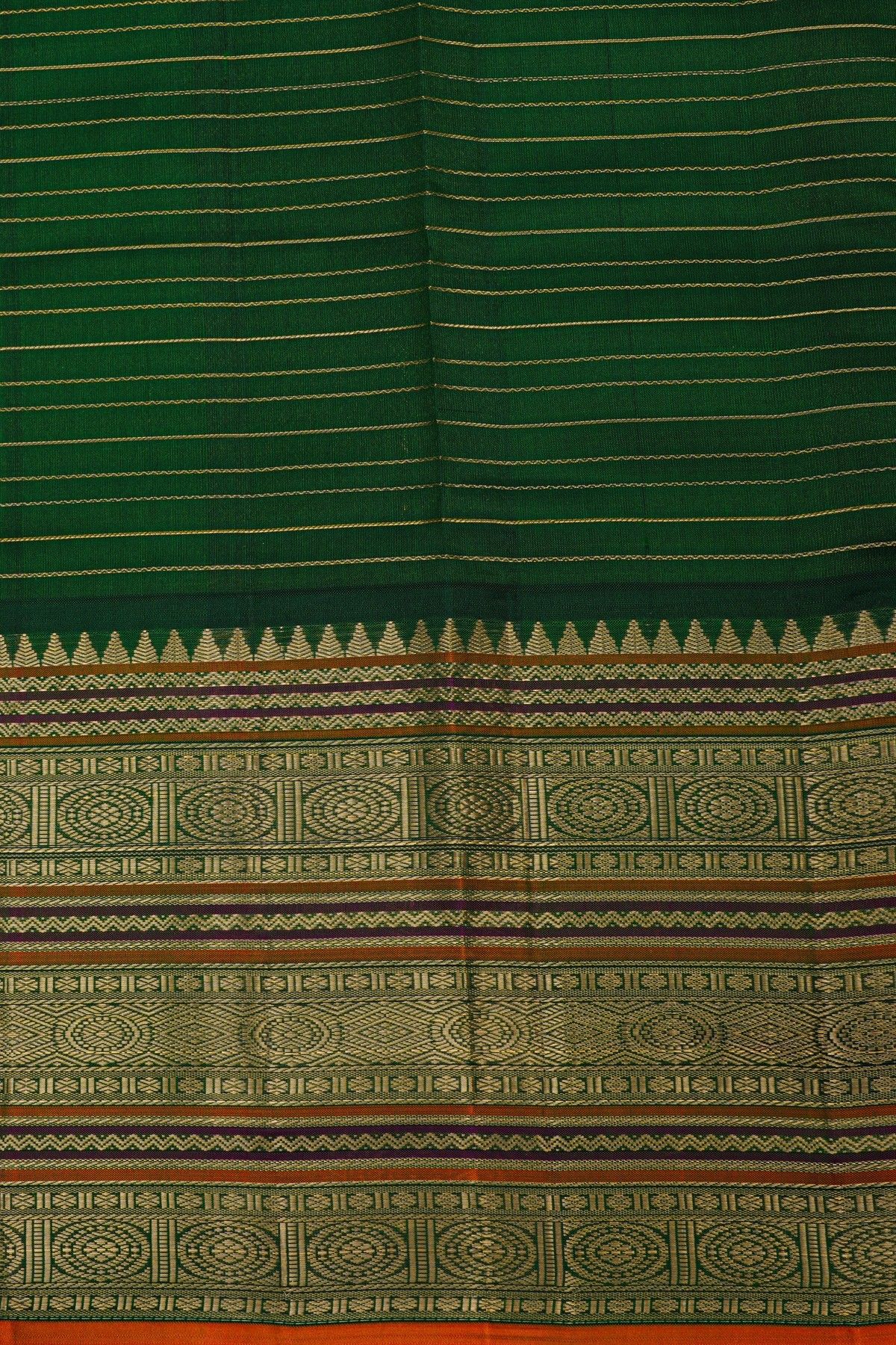 Kancheepuram Silk Purple Saree