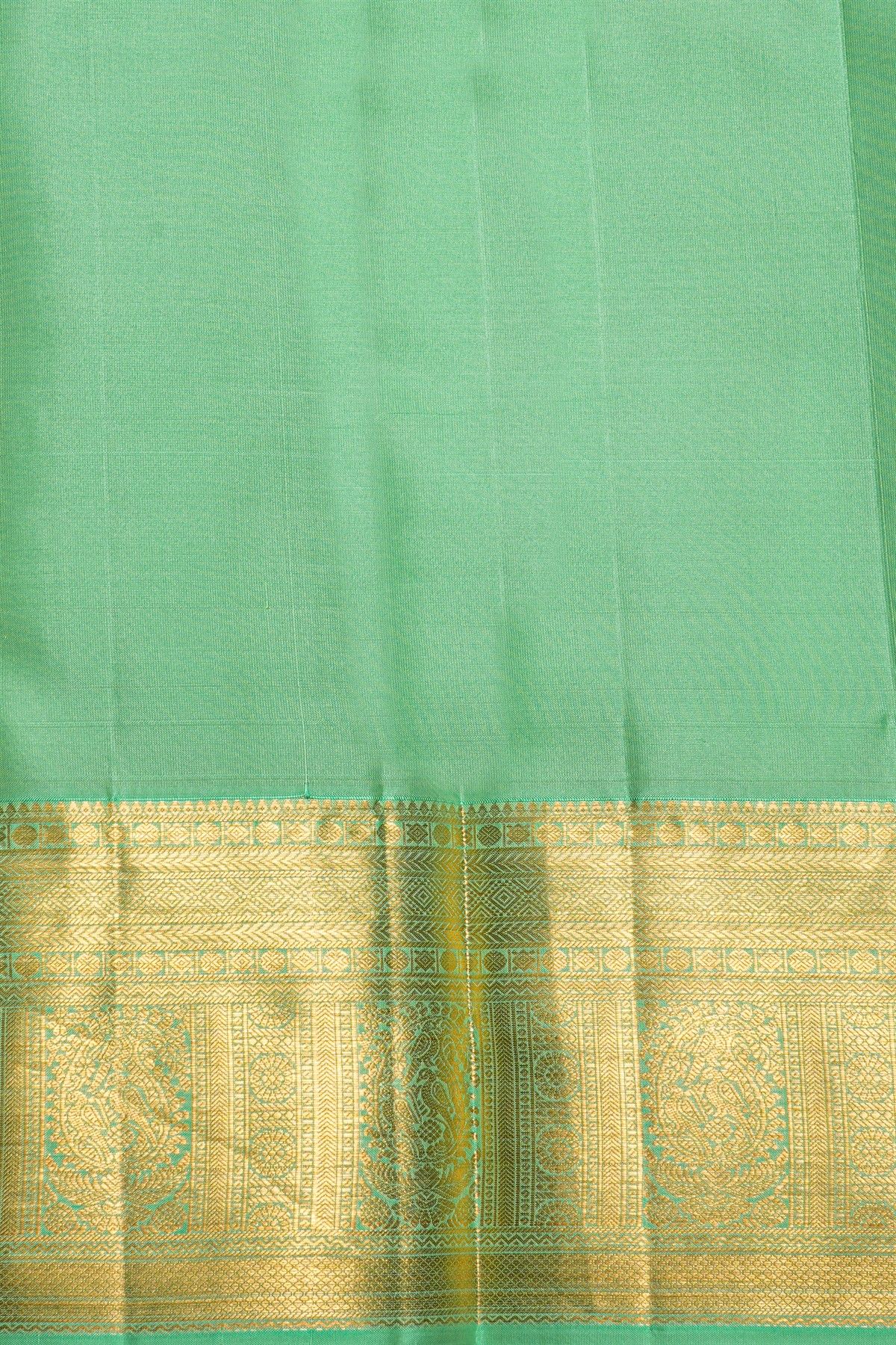 Kancheepuram Silk Sea Green Saree