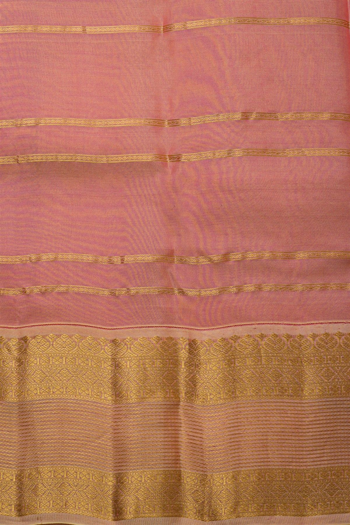 Kancheepuram Silk Navy Blue Saree