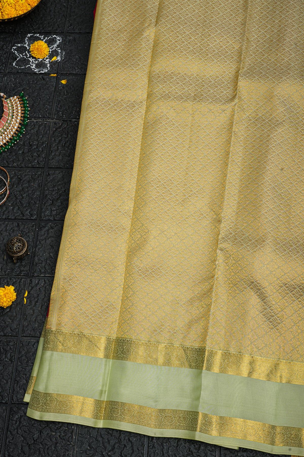 Kancheepuram Silk Deep Magenta Saree