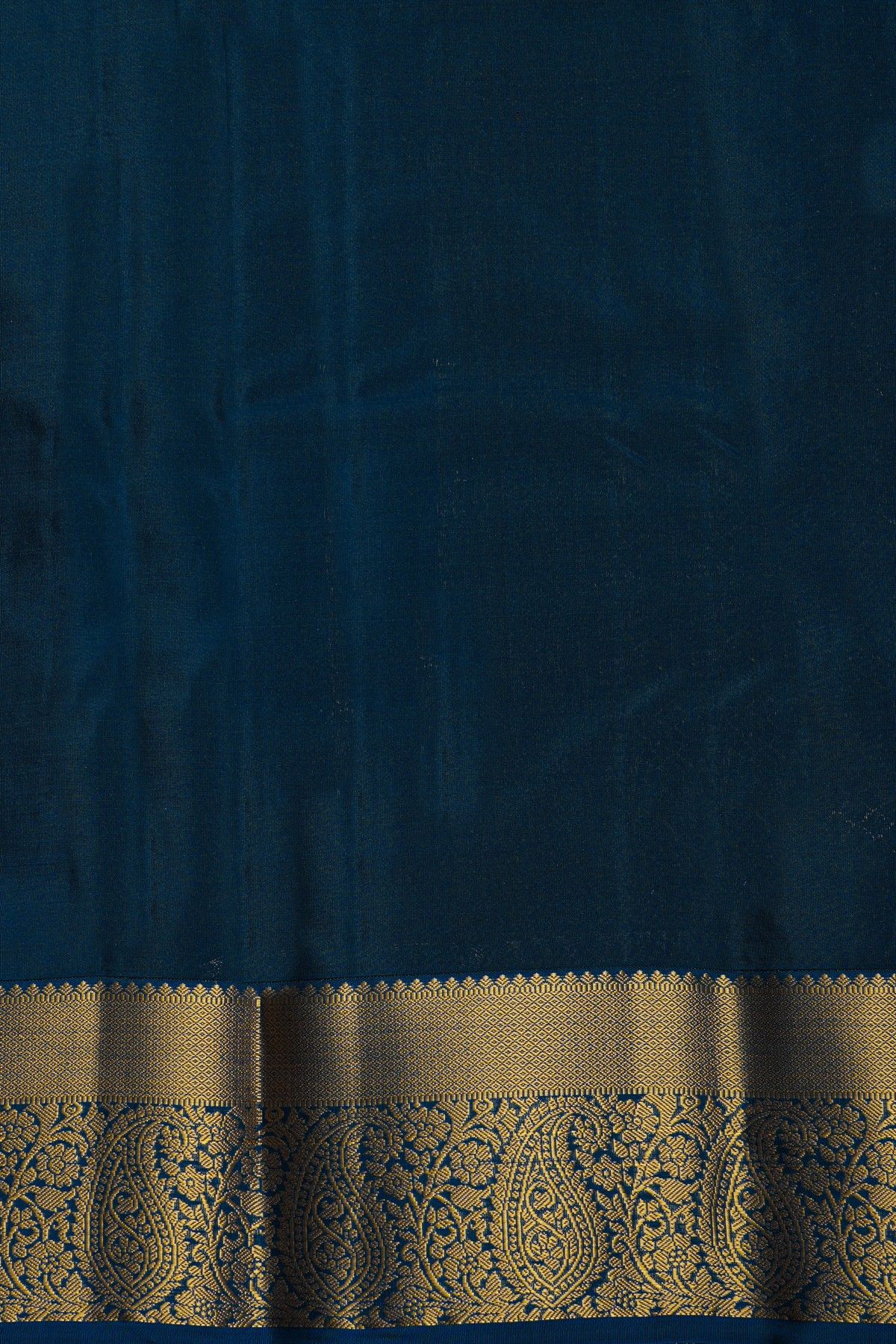 Kancheepuram Silk Yellow Saree