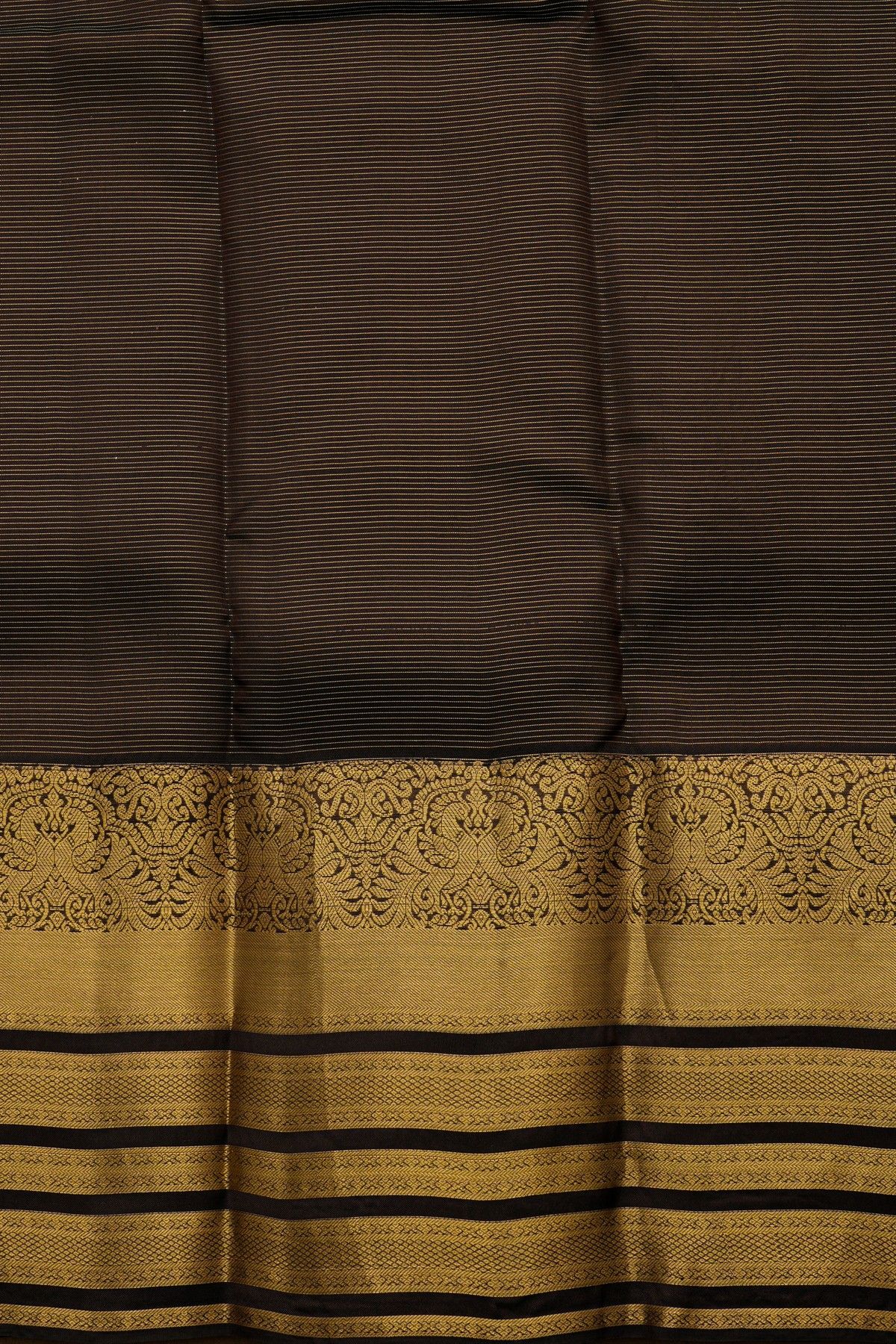 Kancheepuram Silk Black Saree