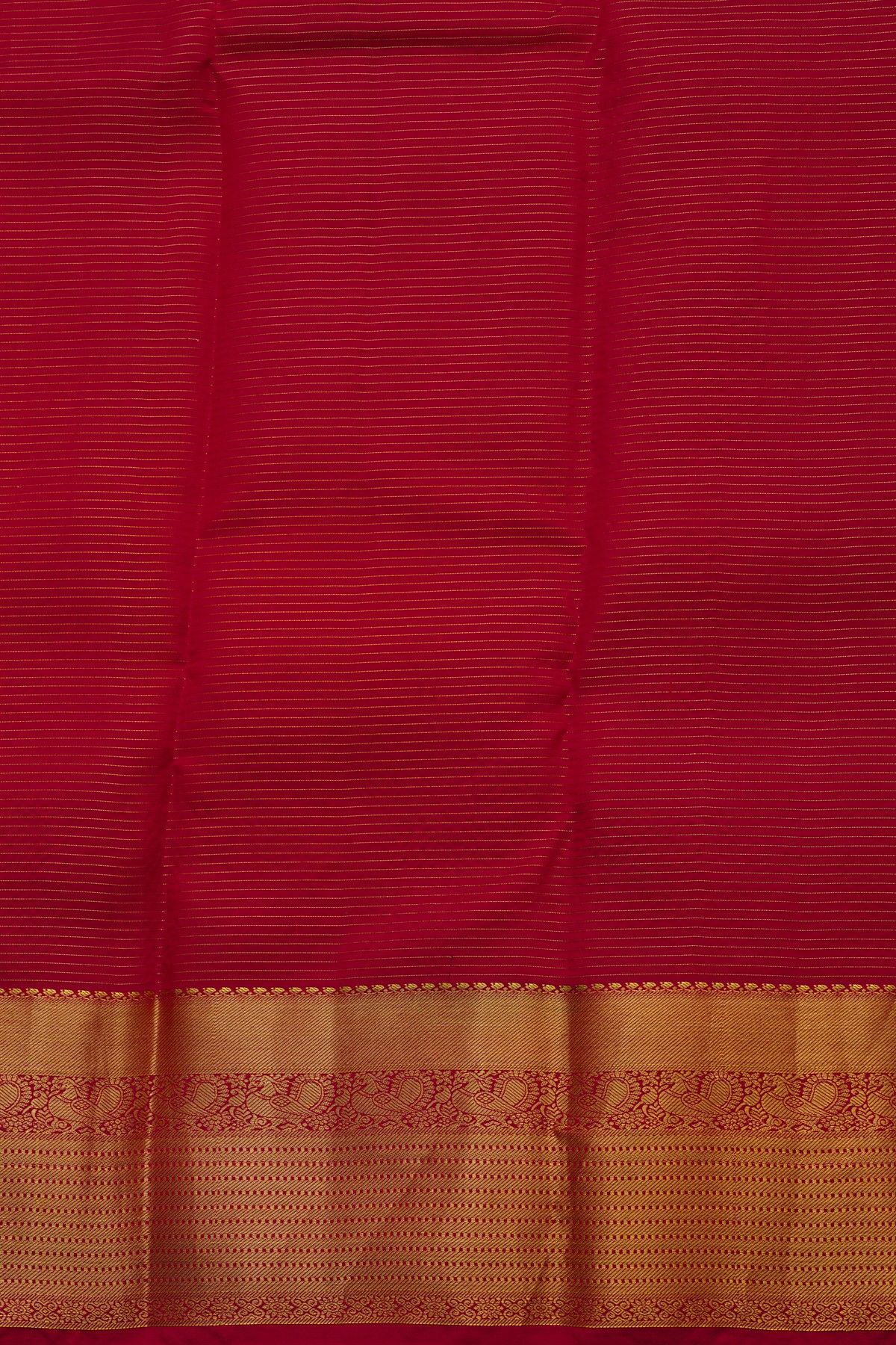 Kanchipuram Silk Magenta Saree