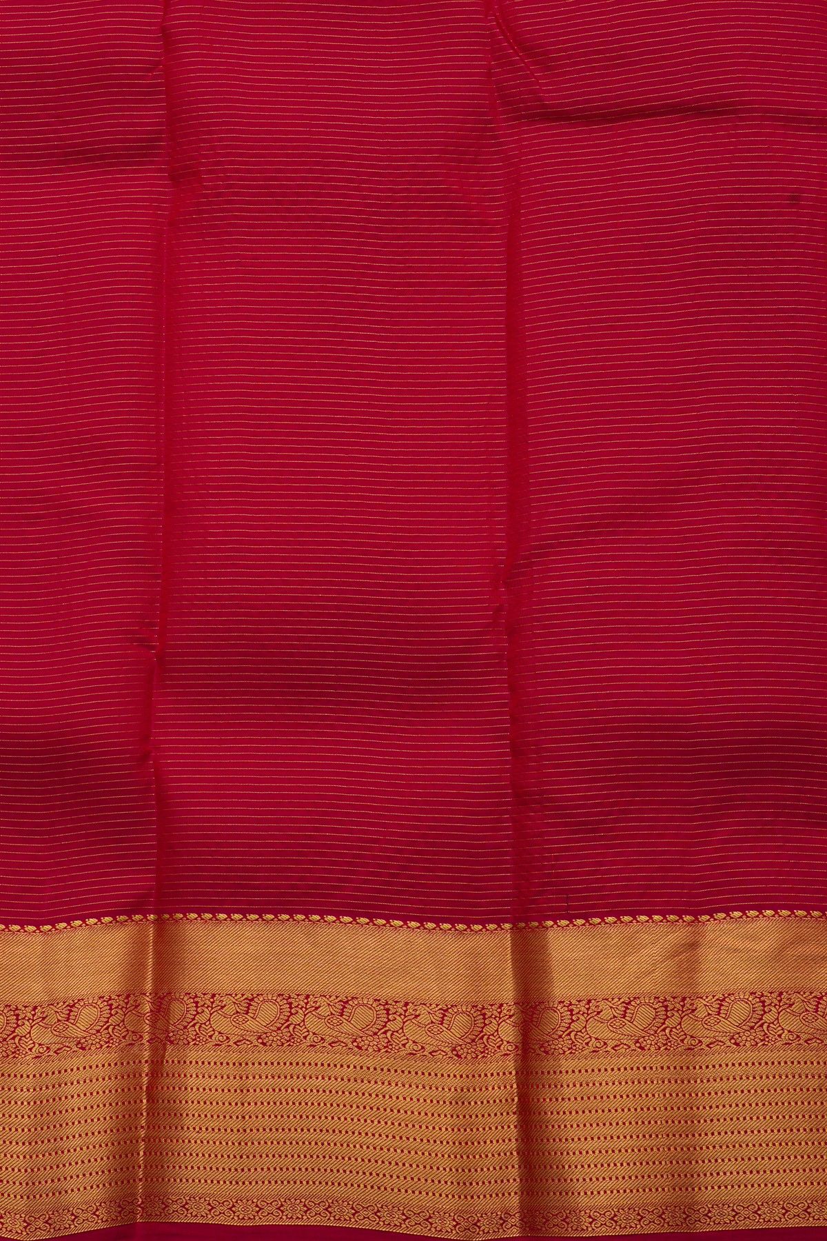 Kancheepuram Silk Magenta Saree