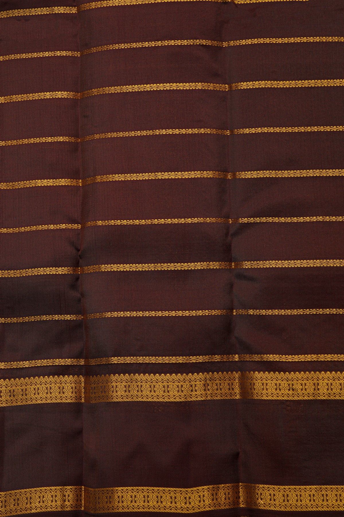 Kanchipuram Silk Peacock Green Saree