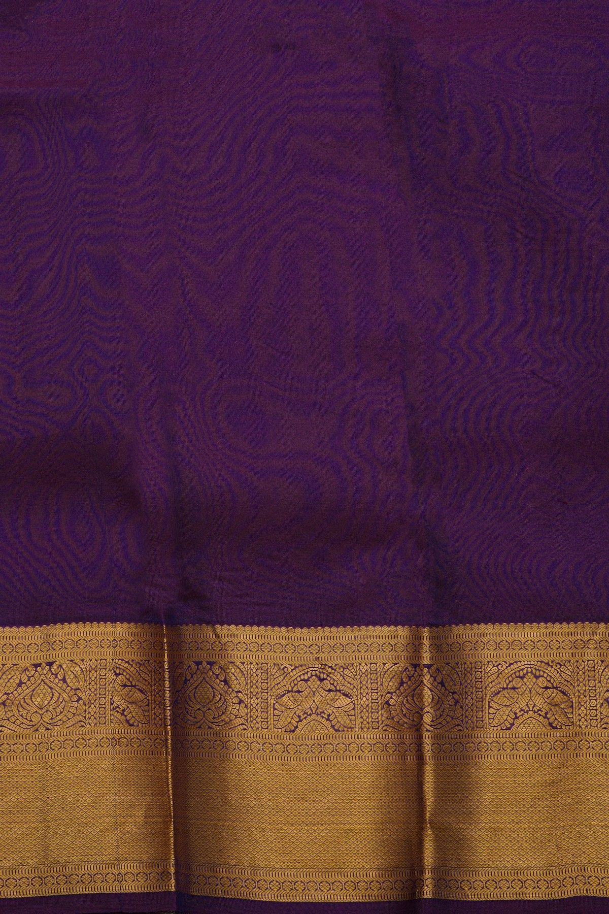 Kancheepuram Silk Navy Blue Saree