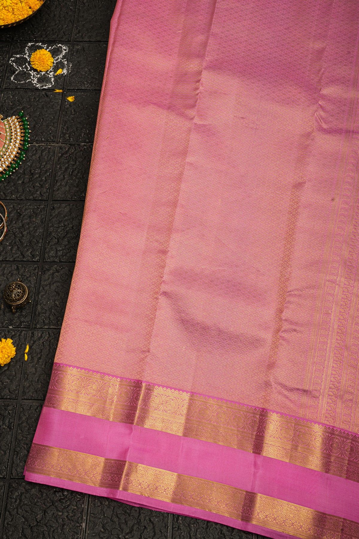 Kancheepuram Silk Royal Blue Saree