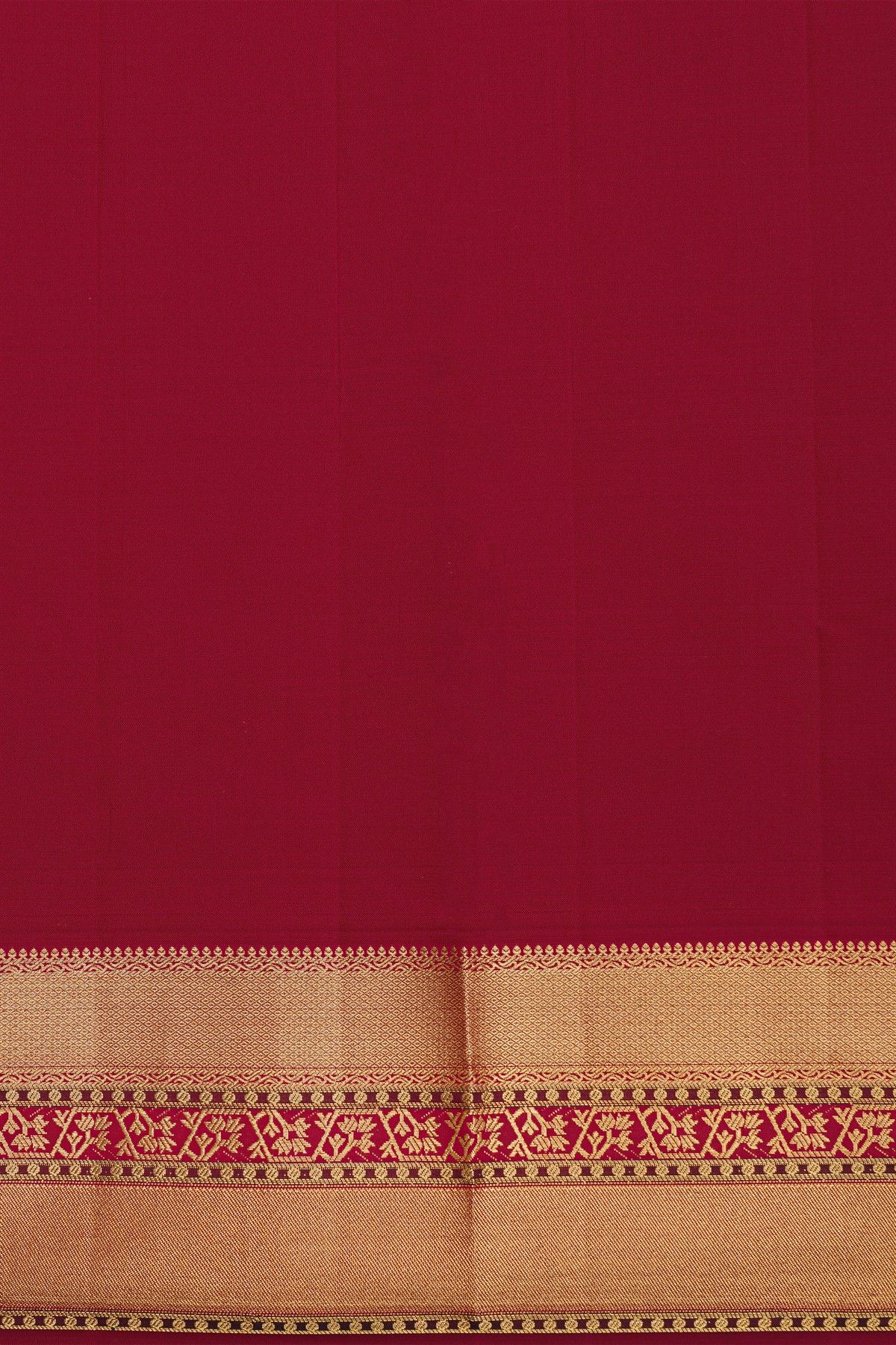 Kancheepuram Silk Off White Colour Saree With Zari Lines Body Contrast Border