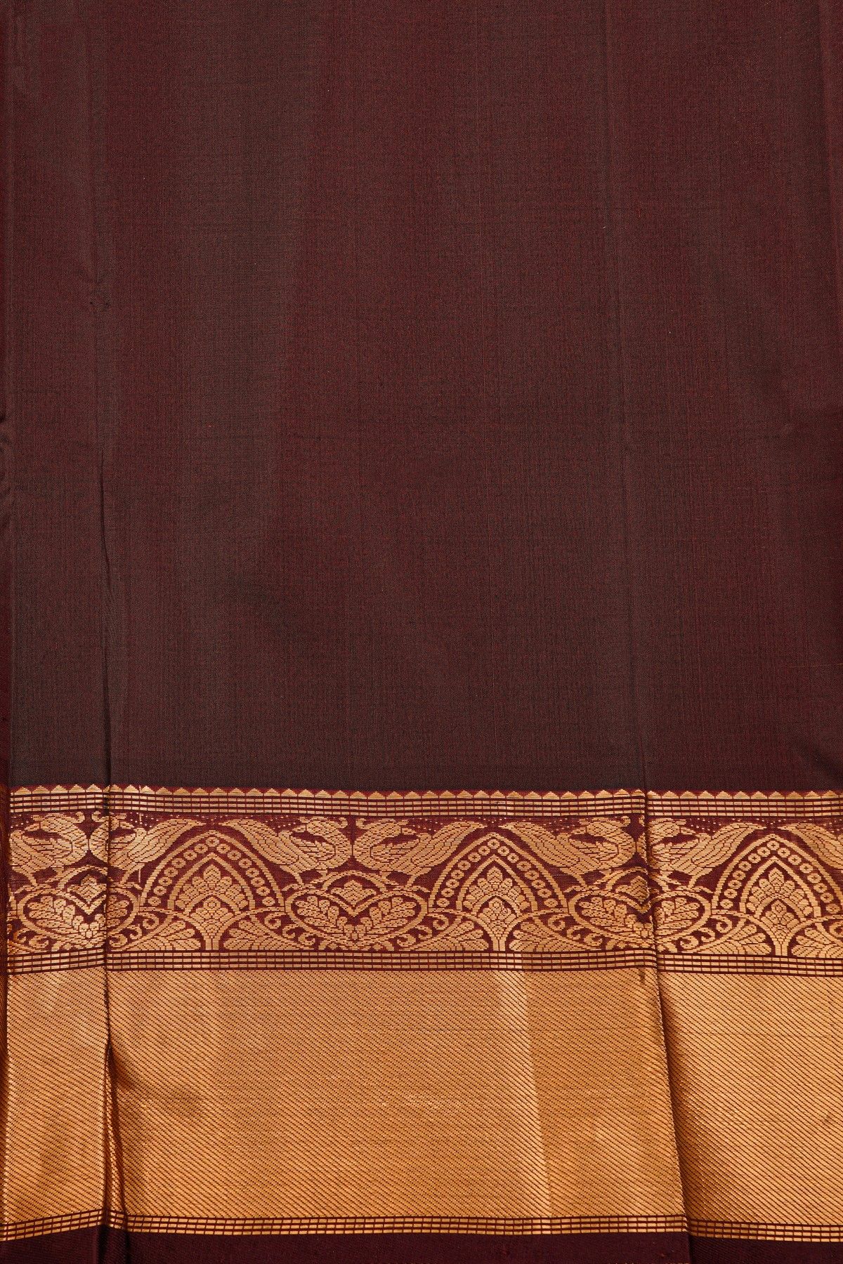Kuppadam Sico Brown Saree
