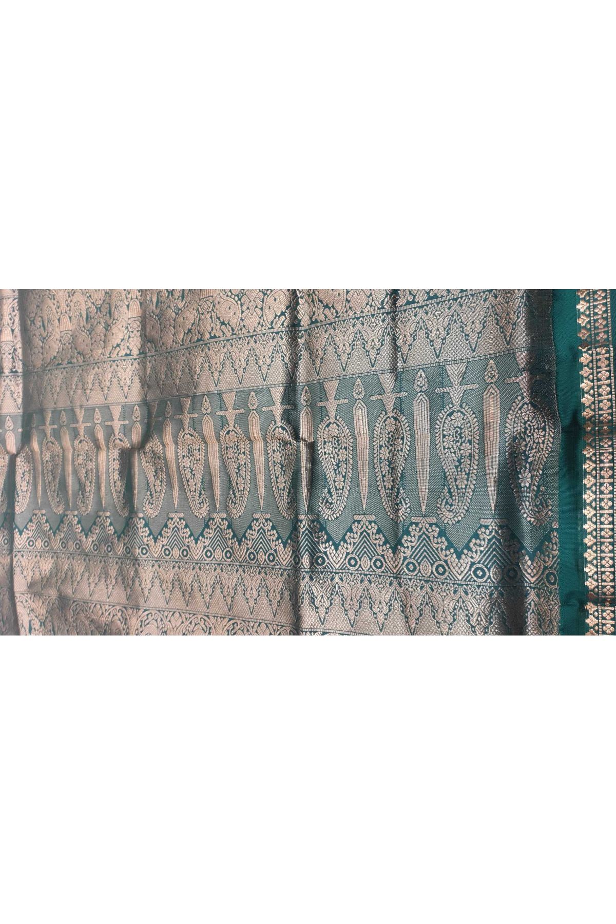 Narayanpet Silk Cream Saree