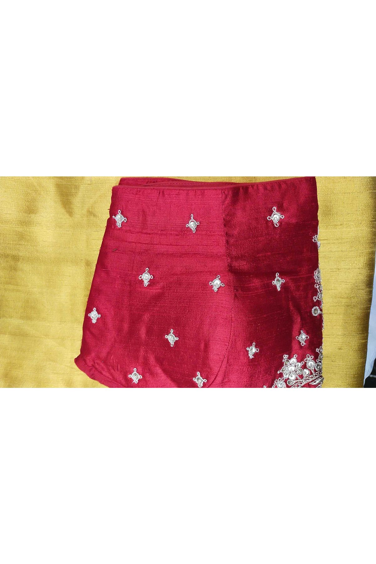 Fancy Tussar Mustard Saree