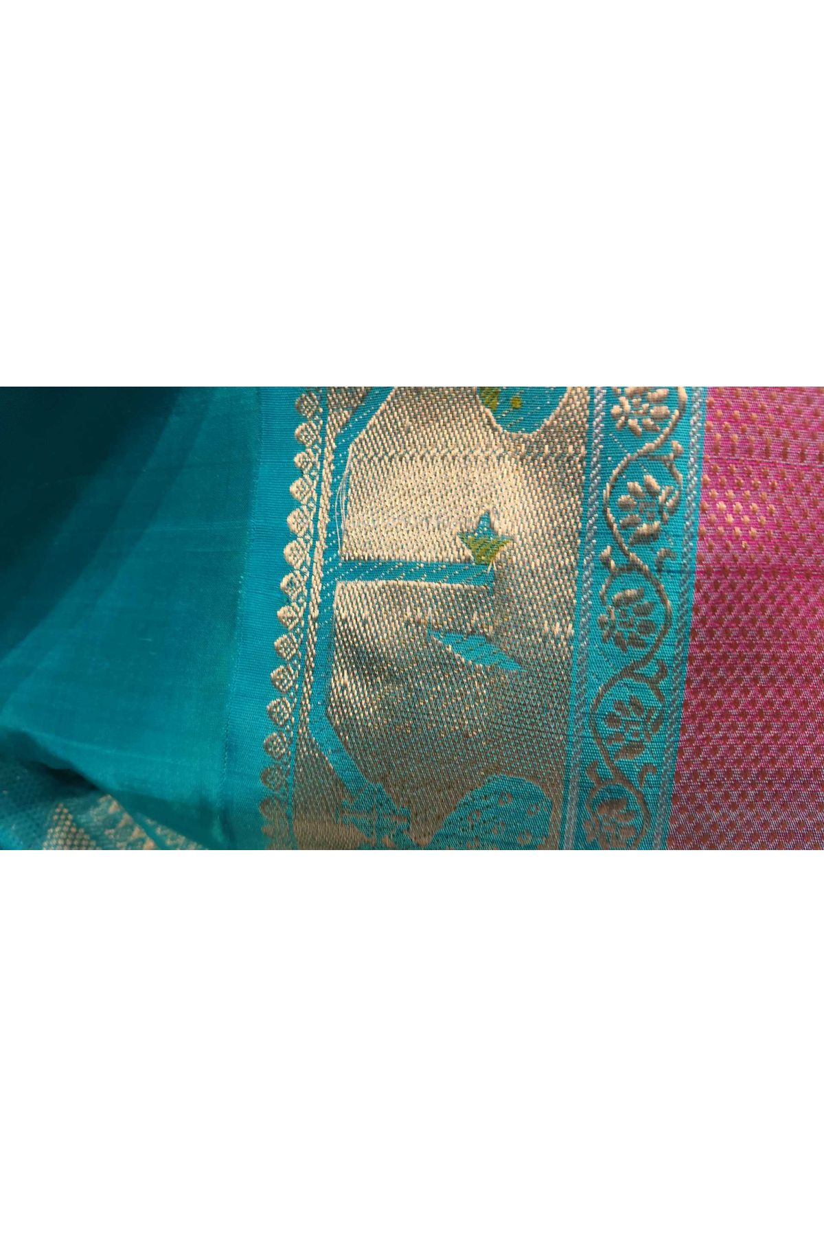 Kuppadam Sico Blue Saree