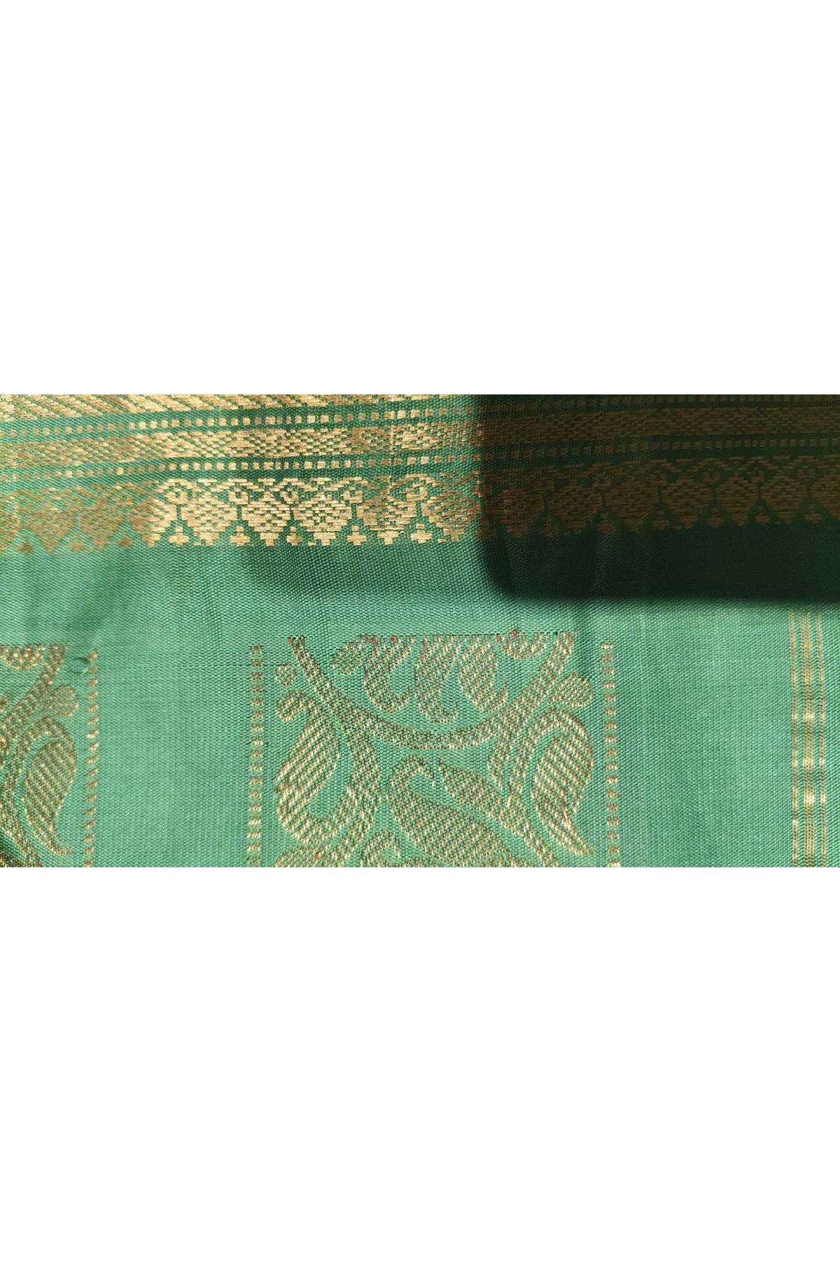 Gadwal Silk Brown Saree
