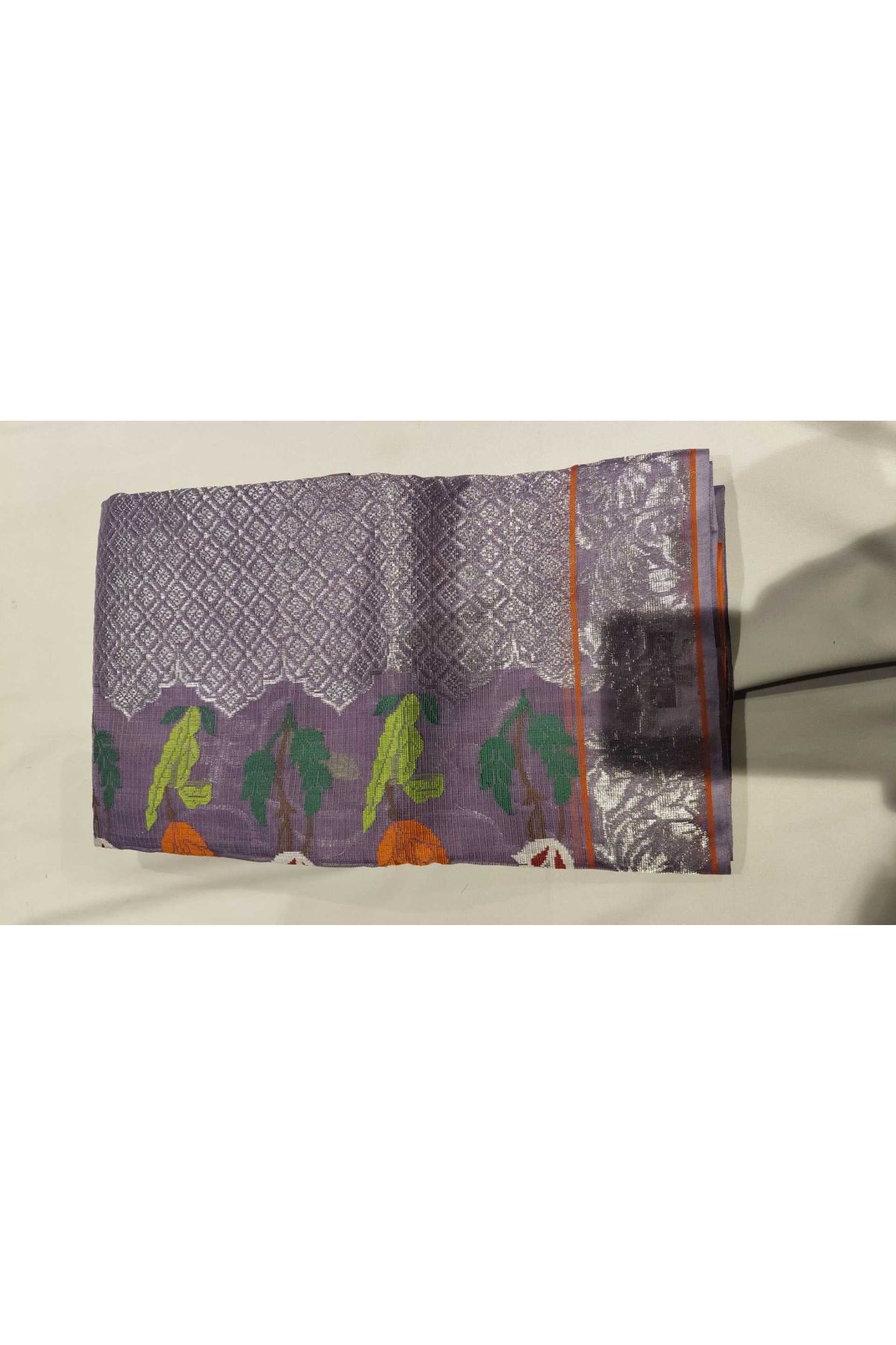 Zari Kota Cotton Mauve Saree