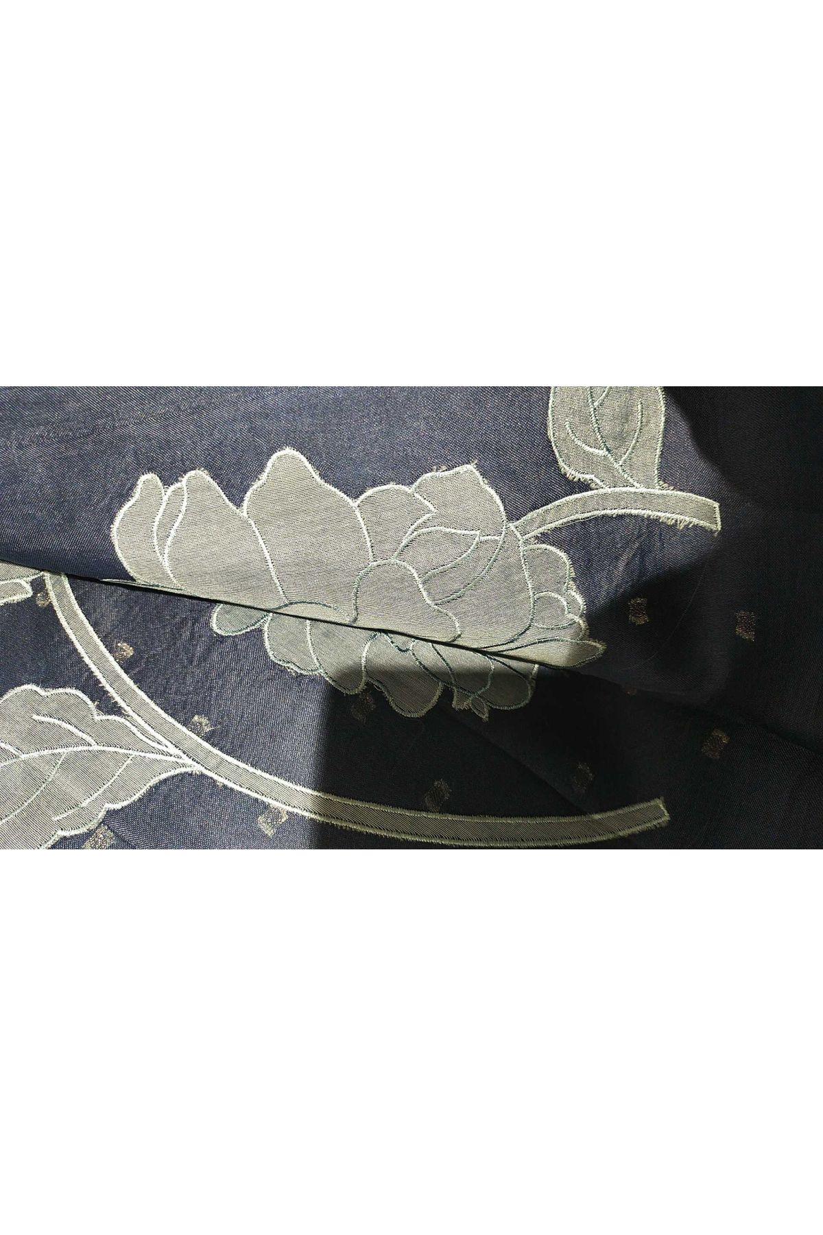 Designer Organza Blue Saree