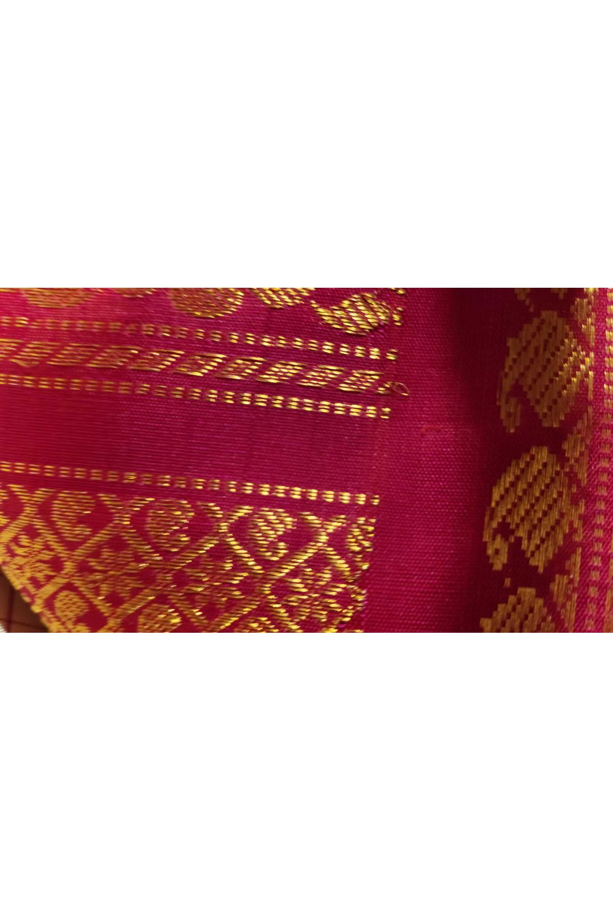 Gadwal Silk Cream Saree