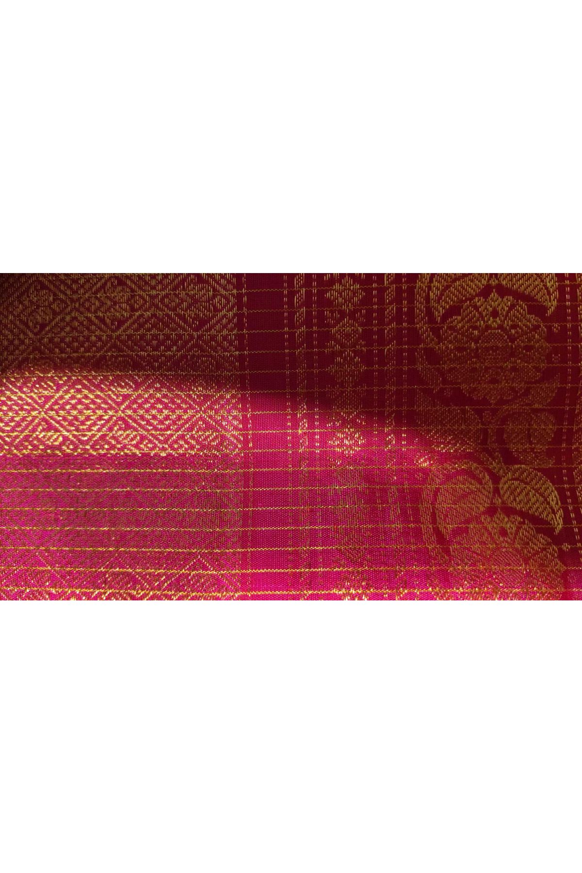 Gadwal Silk Sea Blue Saree