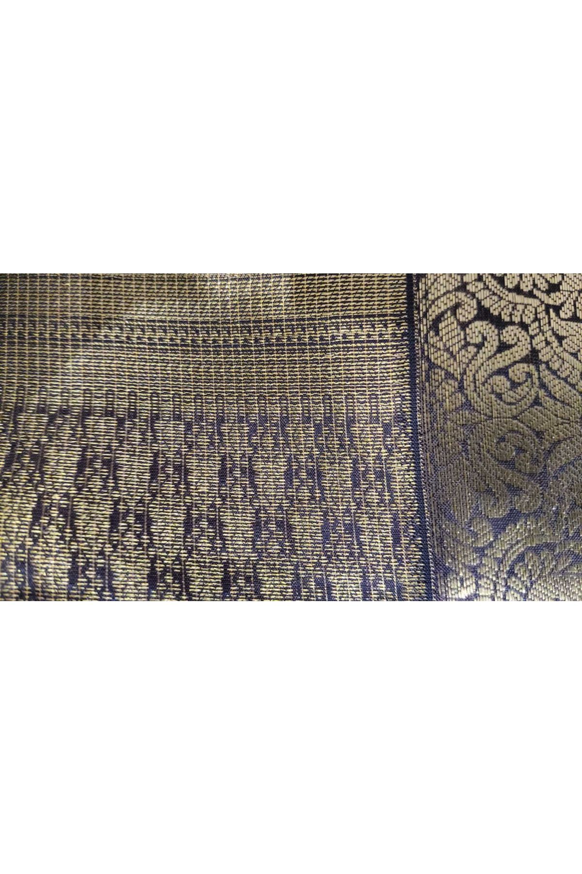 Kancheepuram Silk Black Saree