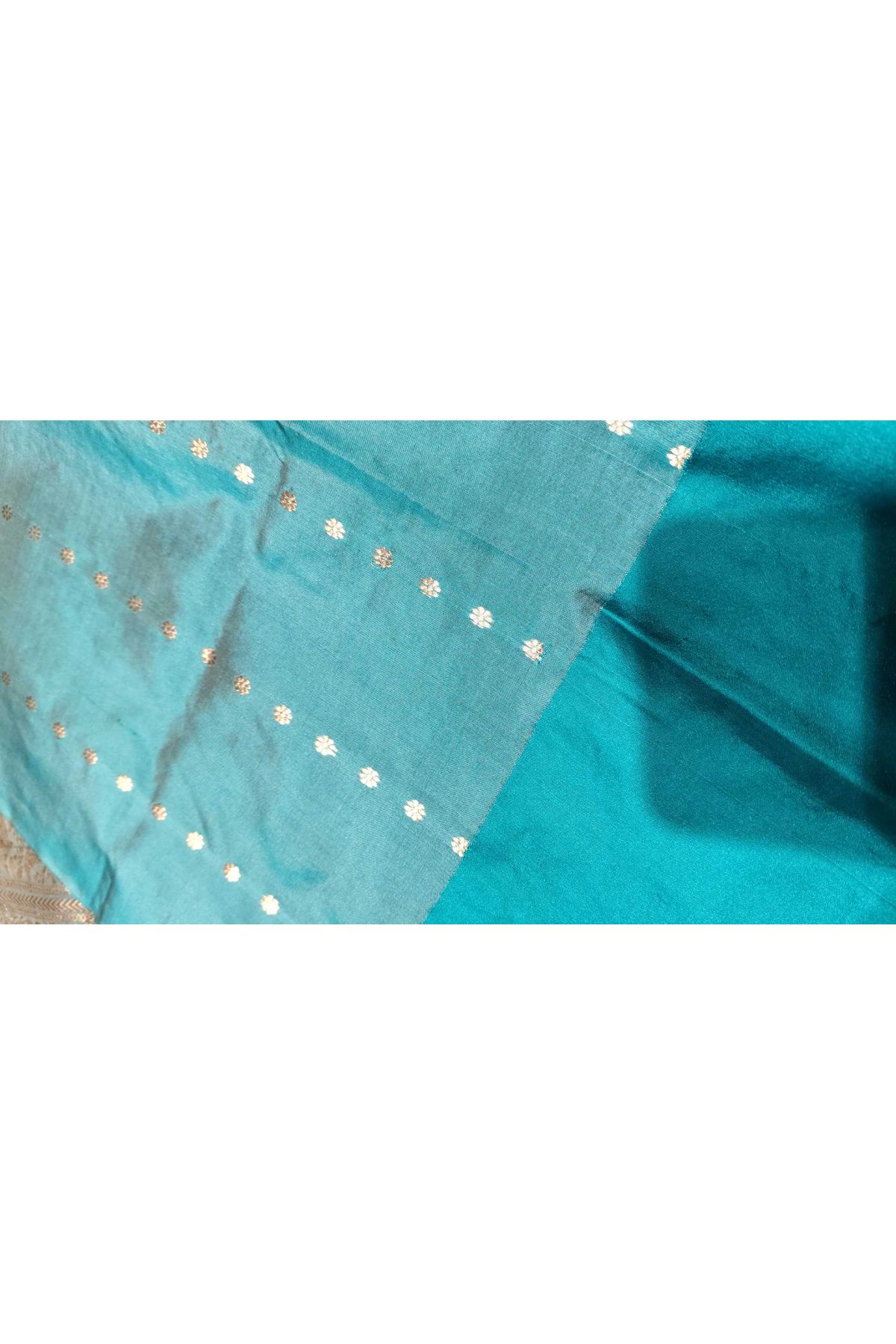 Banarasi Silk Sky Blue Saree