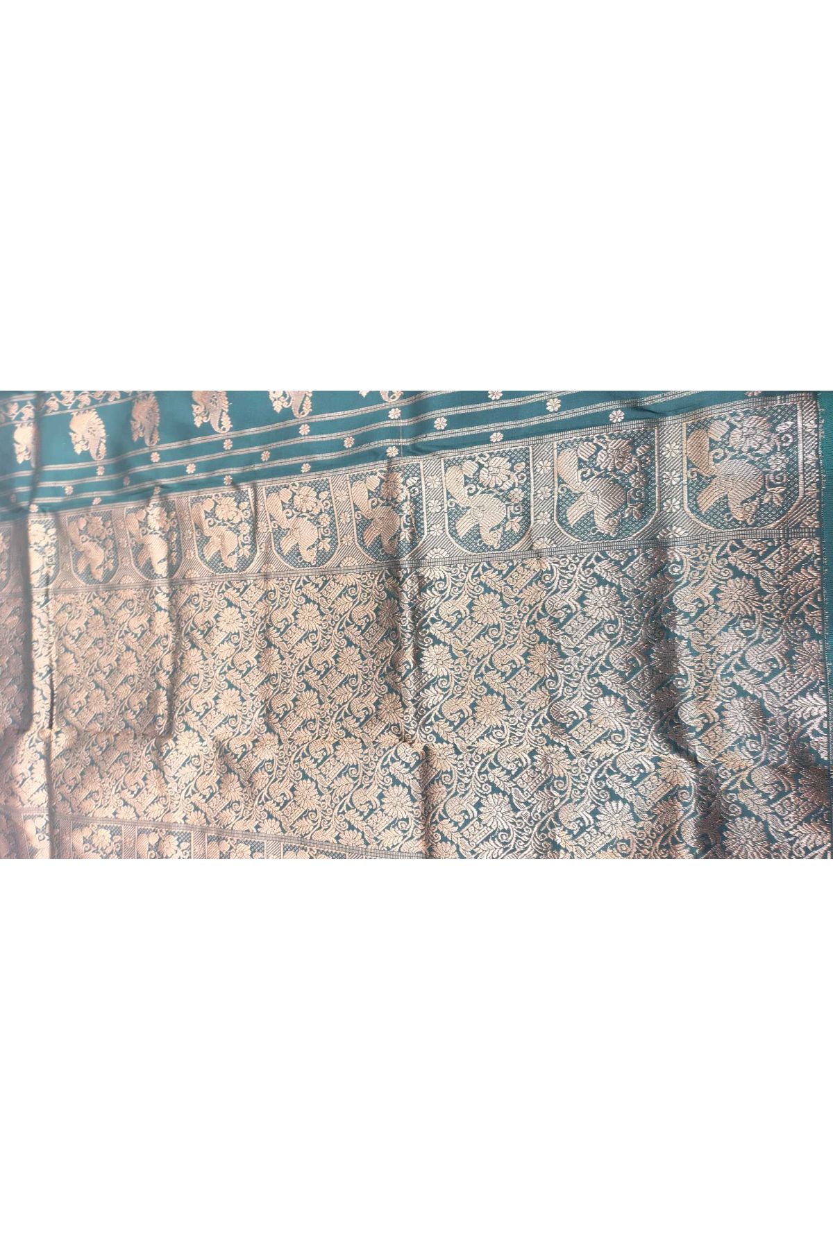 Narayanpet Silk Mustard Saree