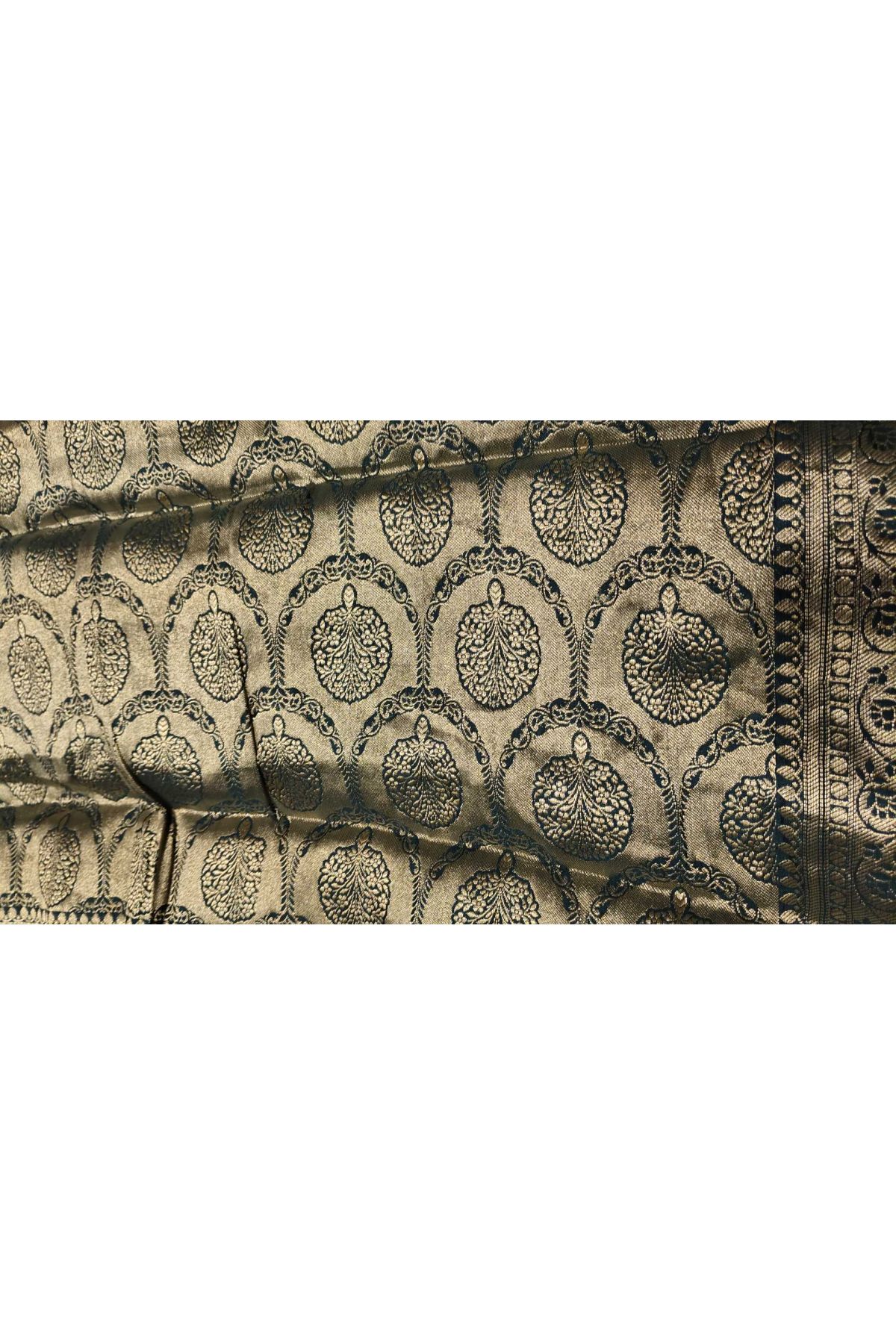 Bandhani Silk Light Green Saree