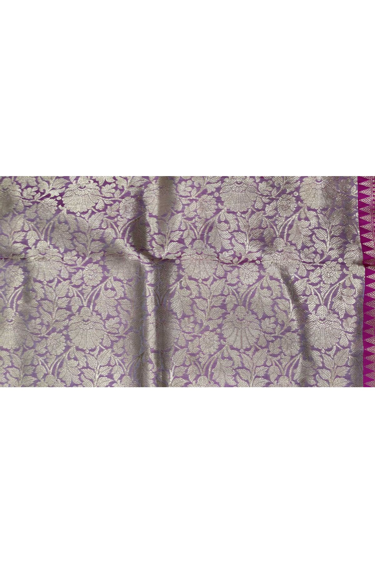 Banarasi Silk Mehendi Green Saree