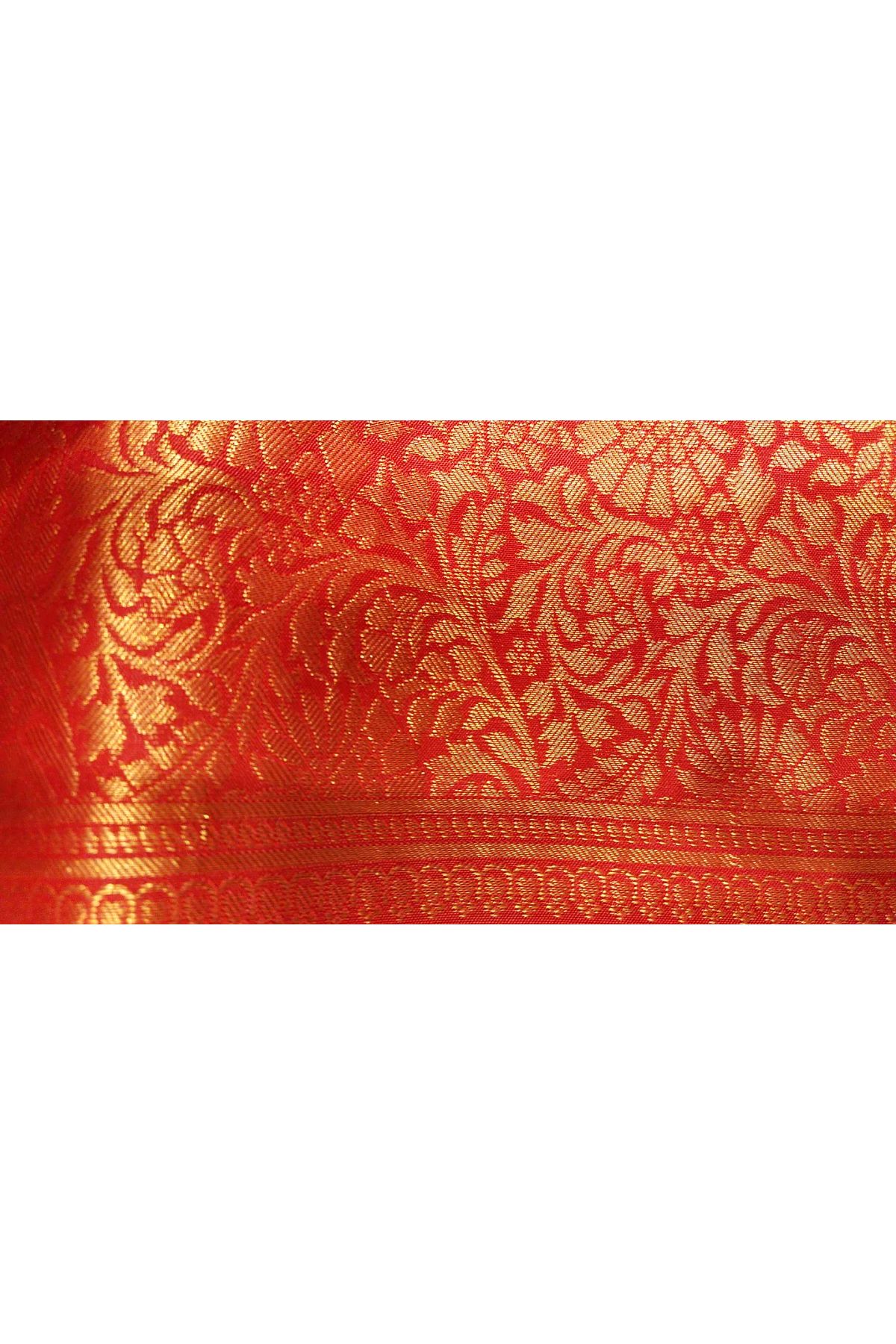 Gadwal Silk Cream Saree