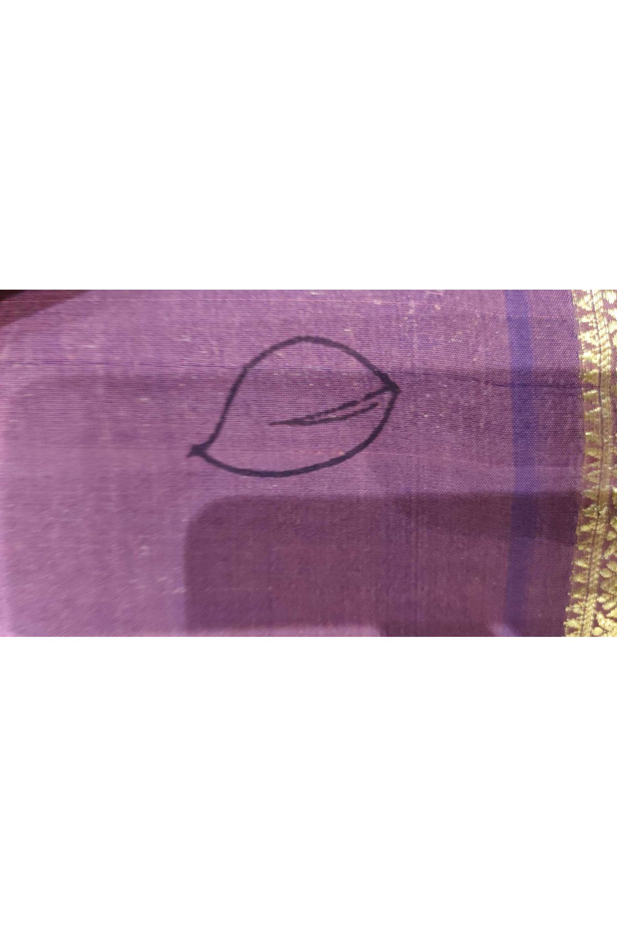 Kalamkari Silk Peach Saree