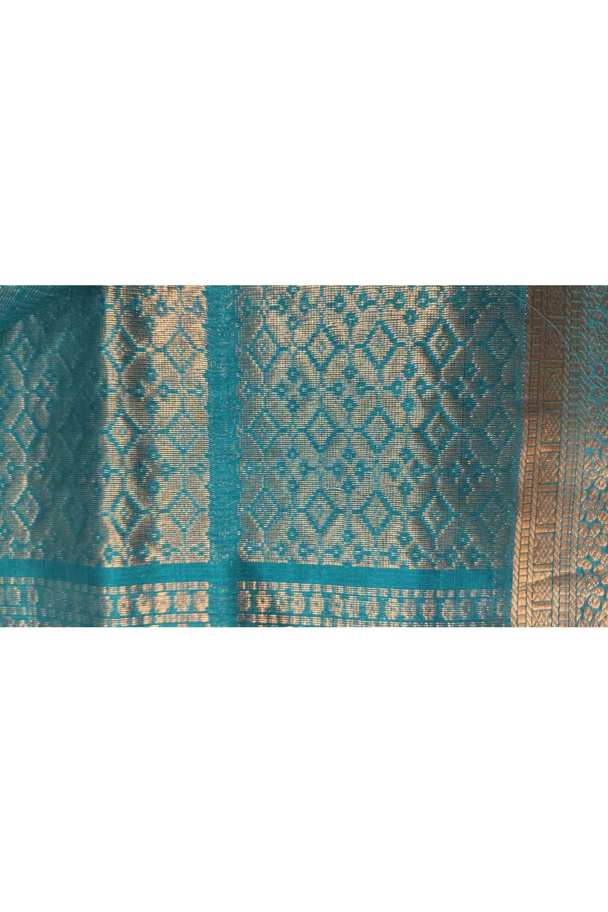 Kuppadam Sico Mustard Yellow Saree