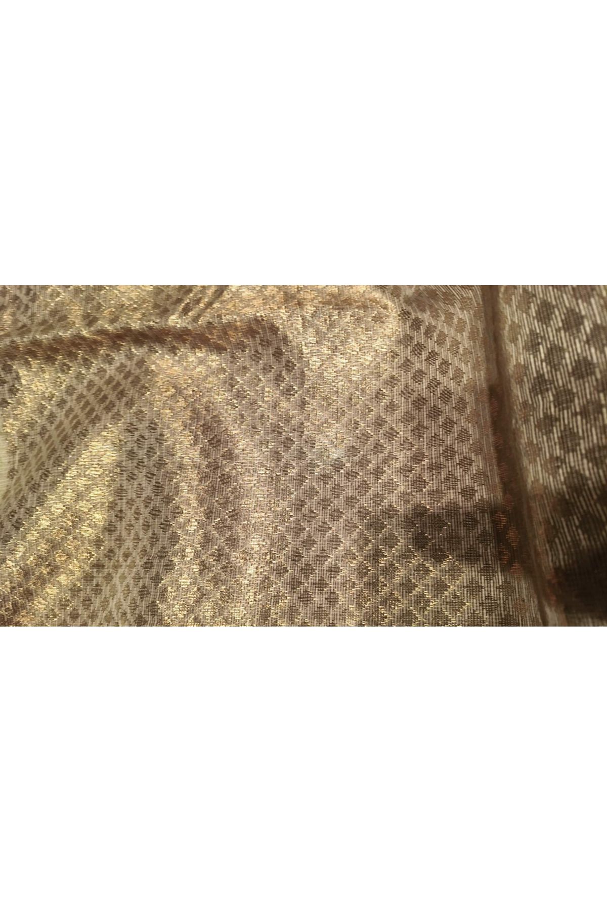 Zari Kota Cotton Cream Saree