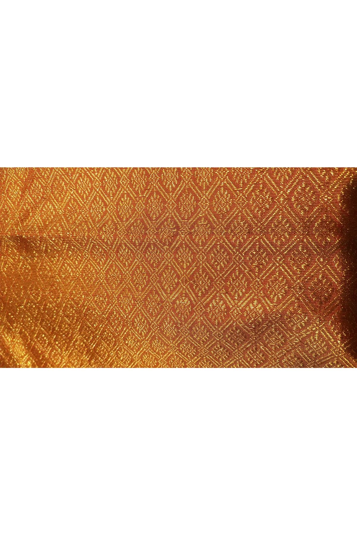 Gadwal Silk Mustard Saree
