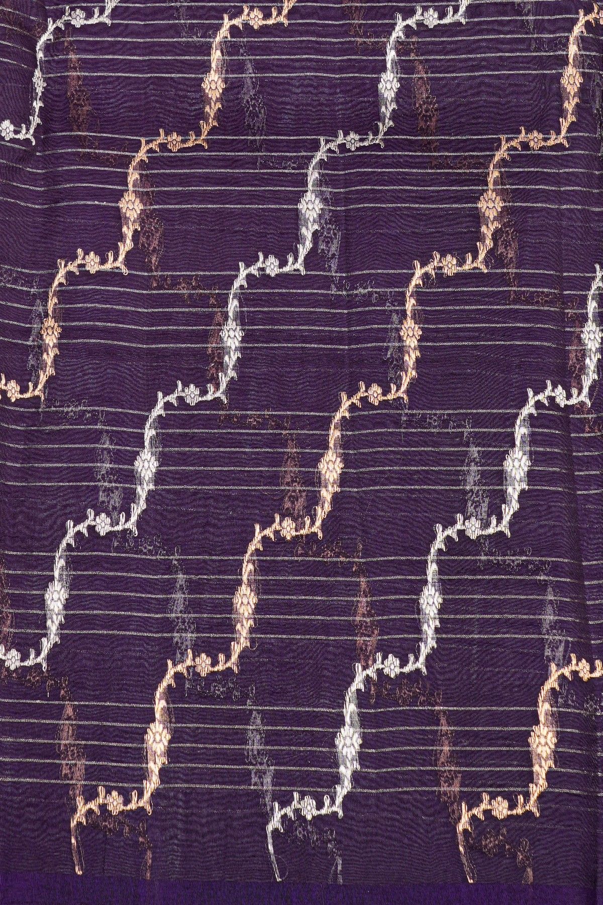 Designer Organza Magenta Saree