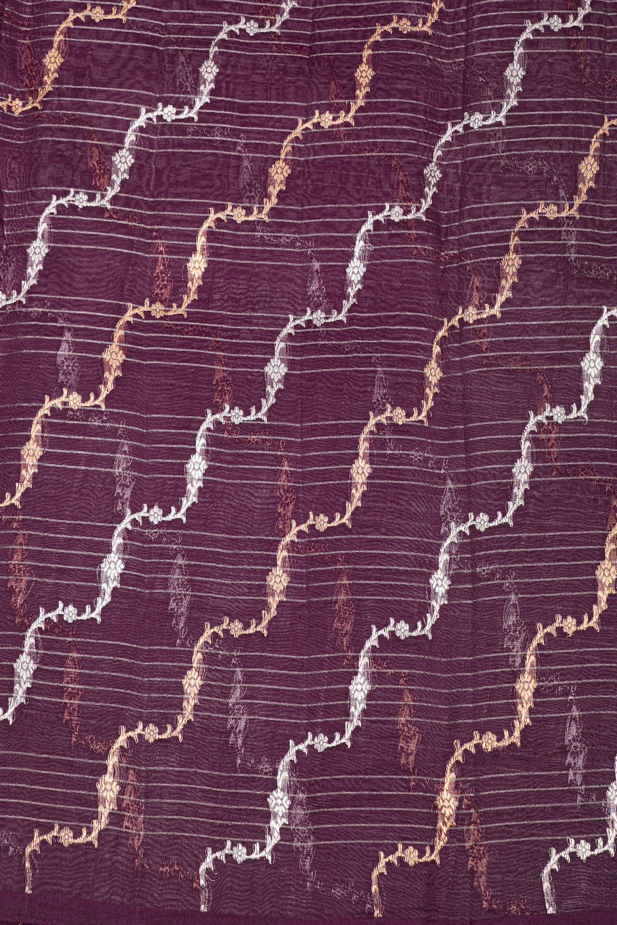 Designer Organza Sea Blue Saree