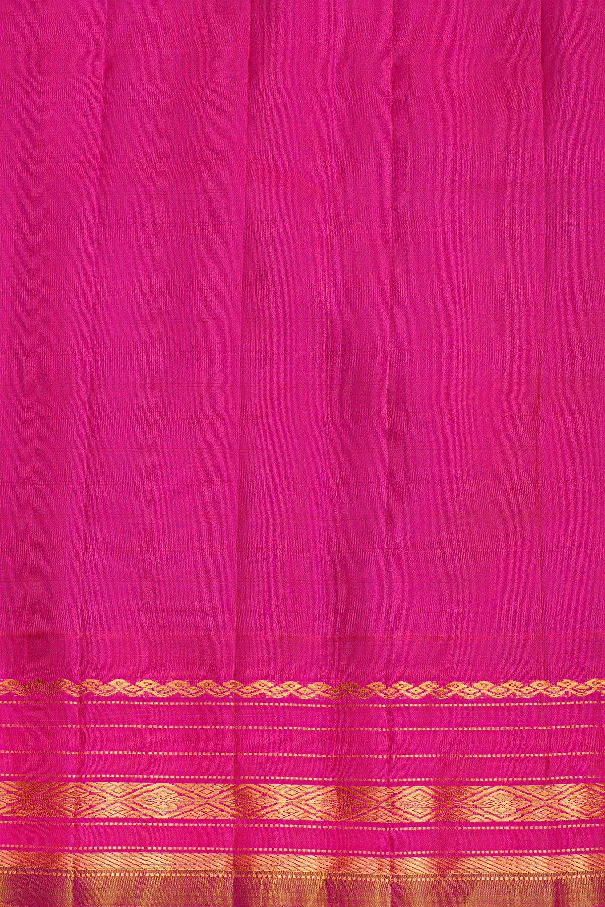 Gadwal Silk Sky Blue Saree